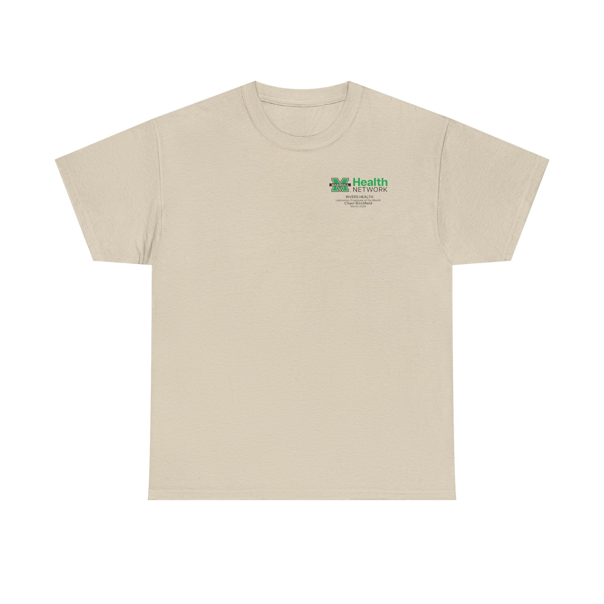 Marshall Health Network Rivers Health Laboratory Employee of the Month Classic Cotton T-Shirt