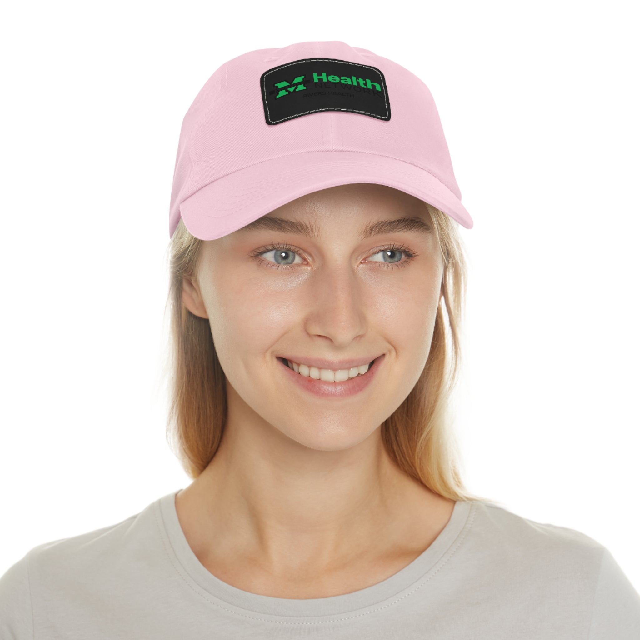 Marshall Health Network Rivers Health Laboratory Employee of the Month Dad Hat with Leather Patch