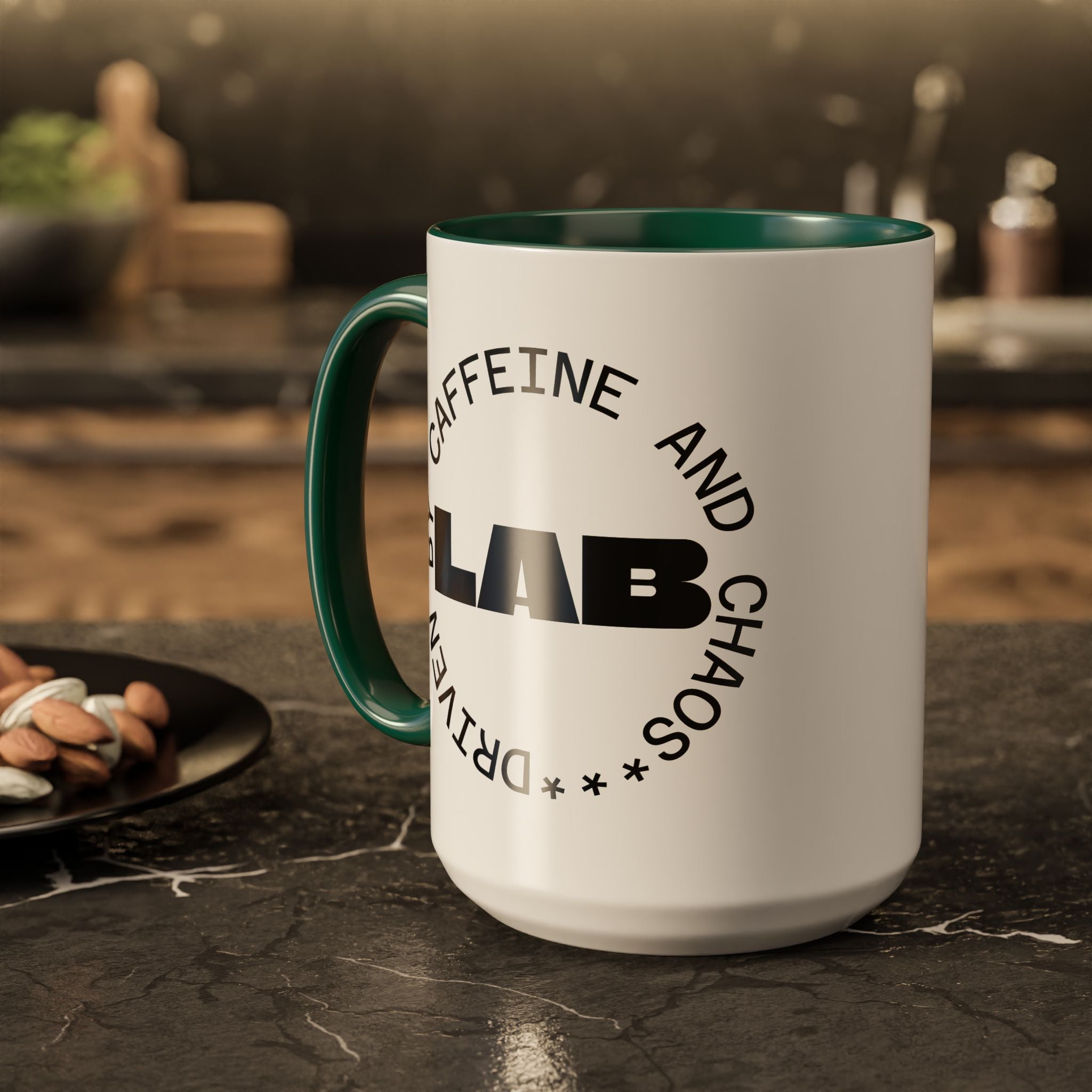 Microscope Coffee Mug — Cute Scientist Lab Drinkware (11oz & 15oz)