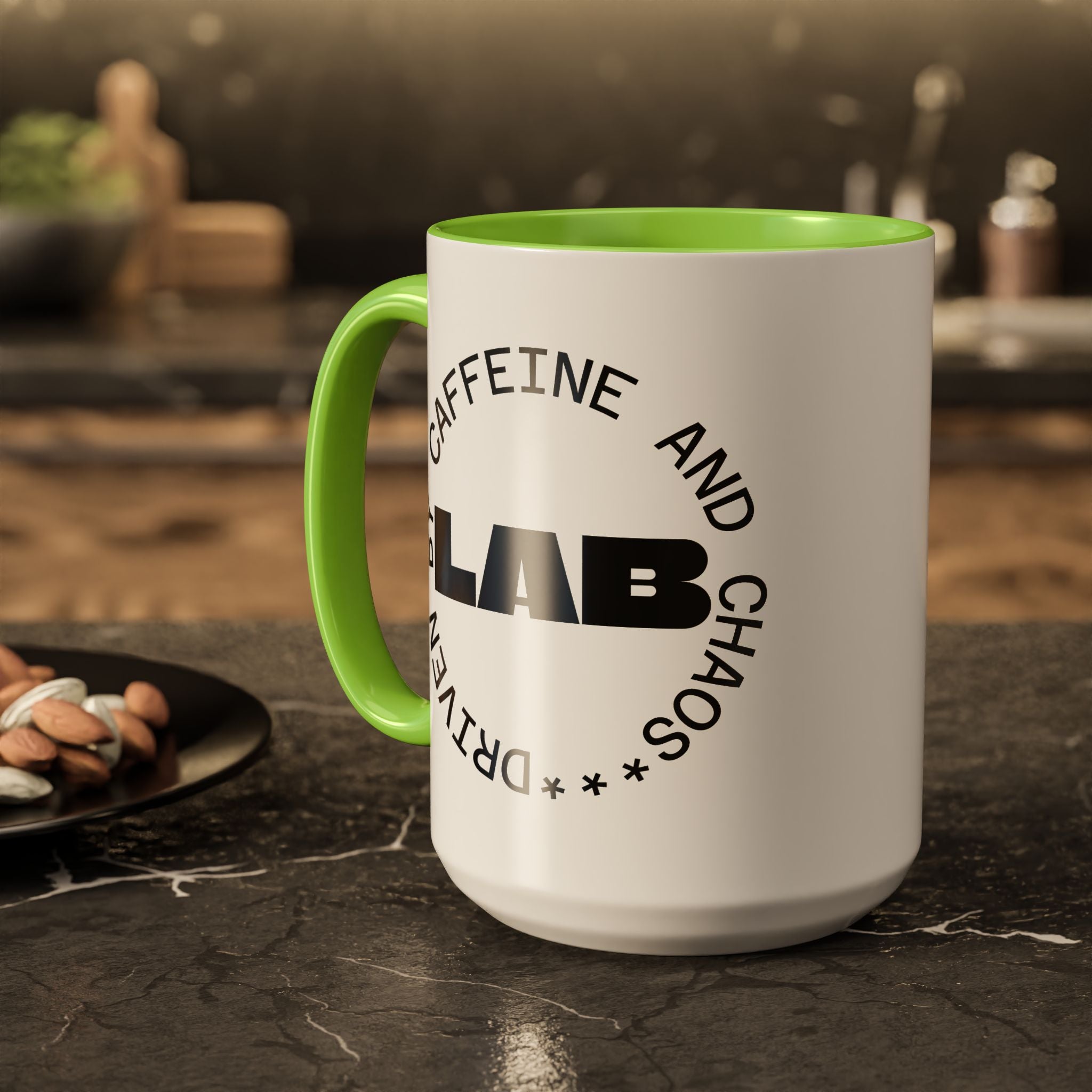 Microscope Coffee Mug — Cute Scientist Lab Drinkware (11oz & 15oz)