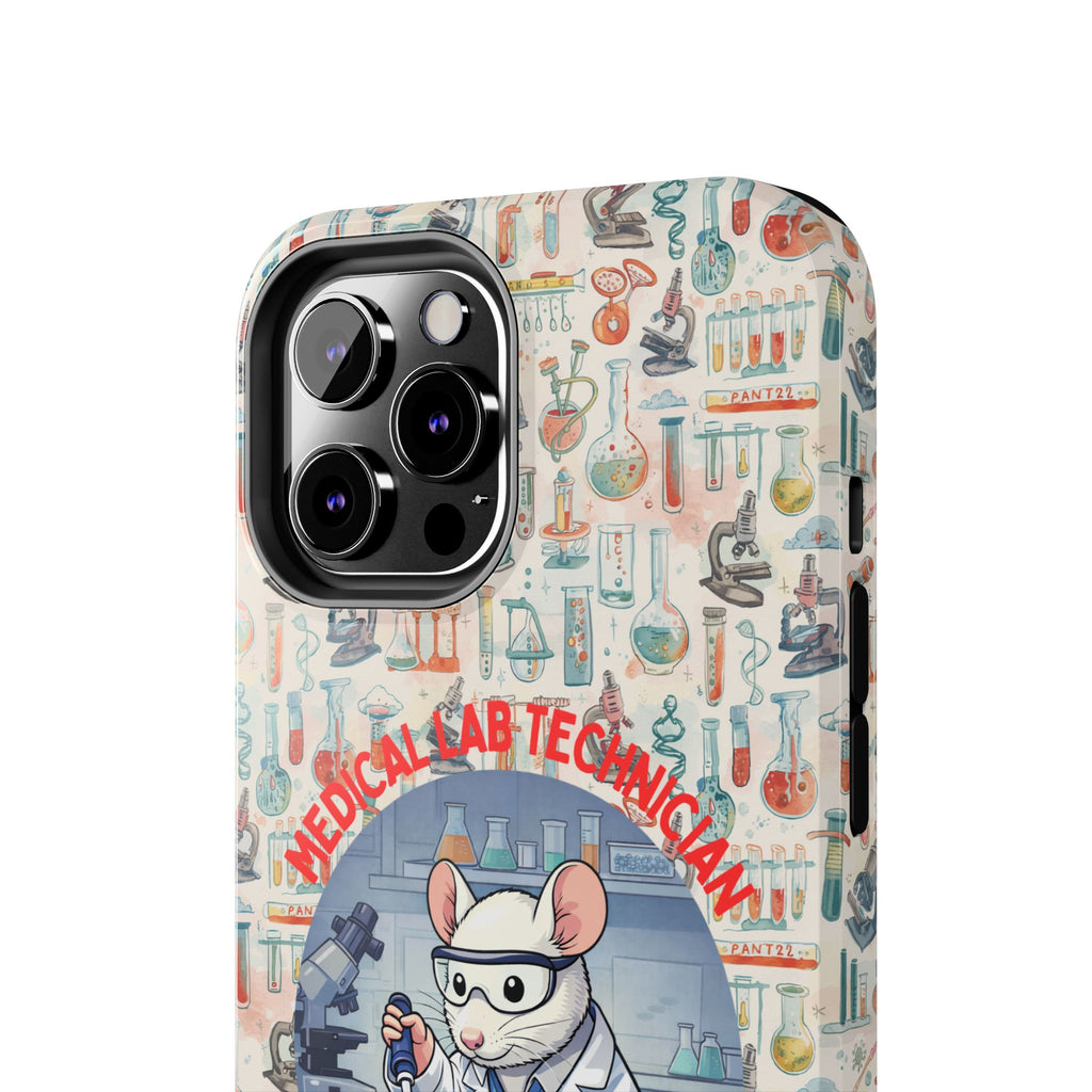 Medical Lab Technician Phone Case — "Lab Life" Cute Lab Mouse Design