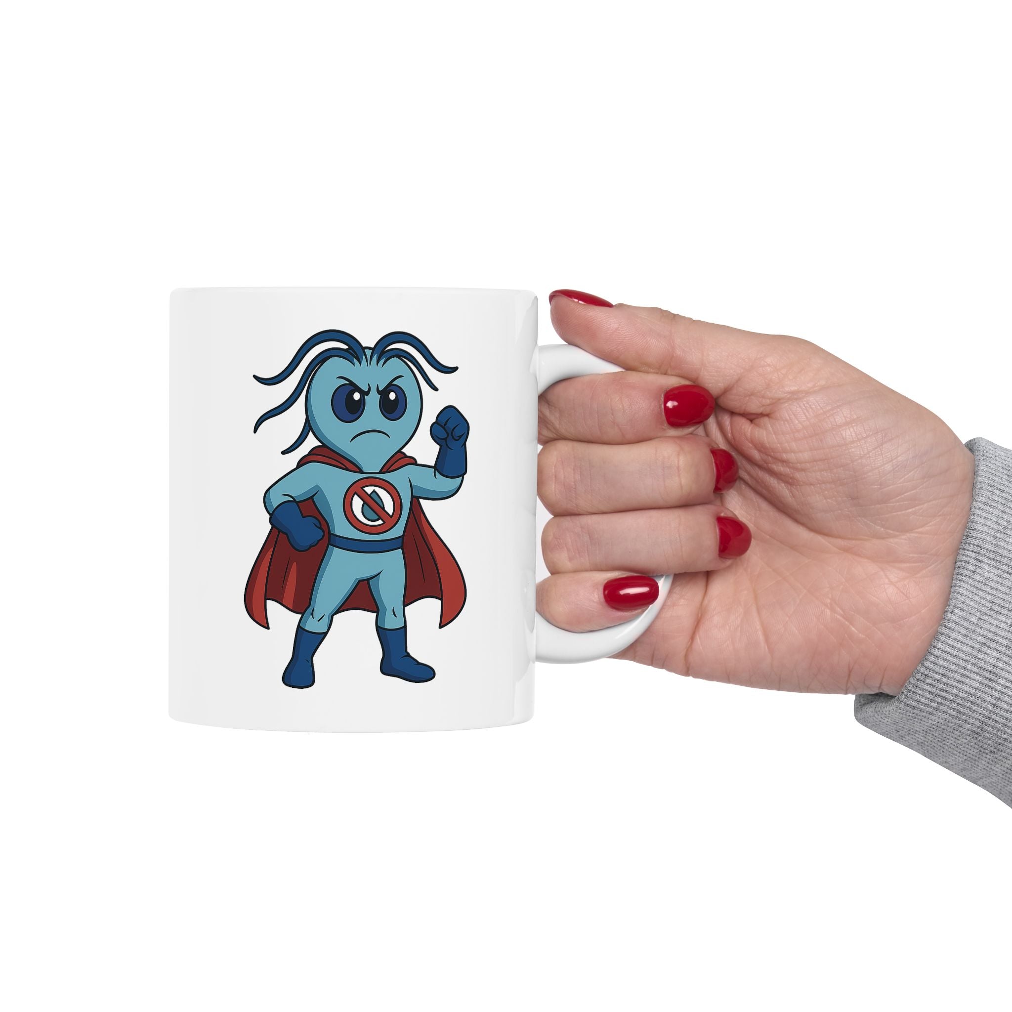 Giardia George™ – "Time to Flush Out the Foe" Mug