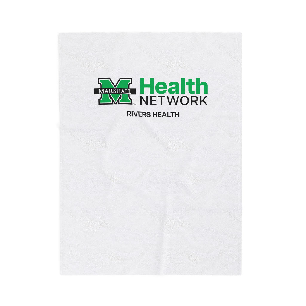 Marshall Health Network Rivers Health Laboratory Employee of the Month Velveteen Plush Blanket