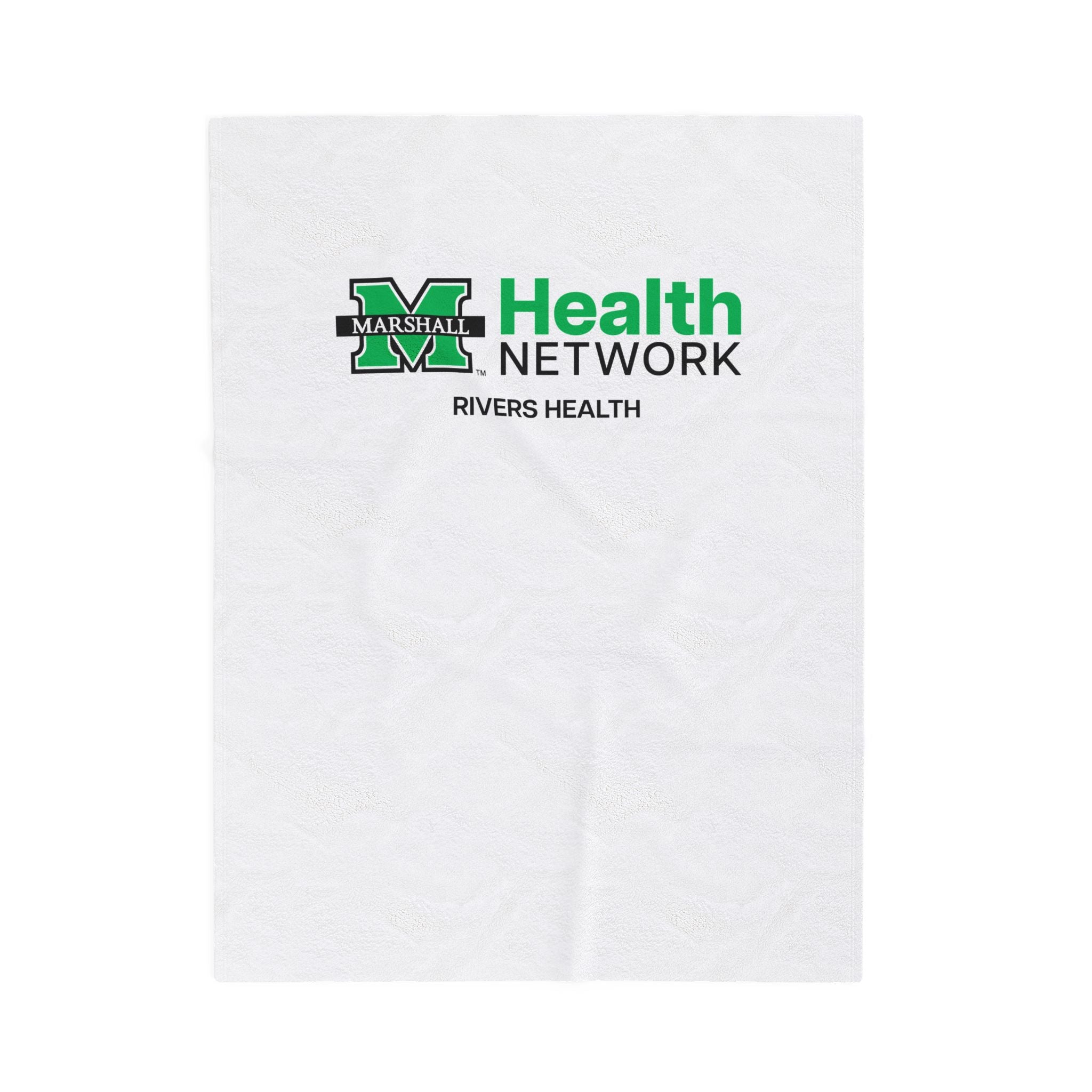 Marshall Health Network Rivers Health Laboratory Employee of the Month Velveteen Plush Blanket