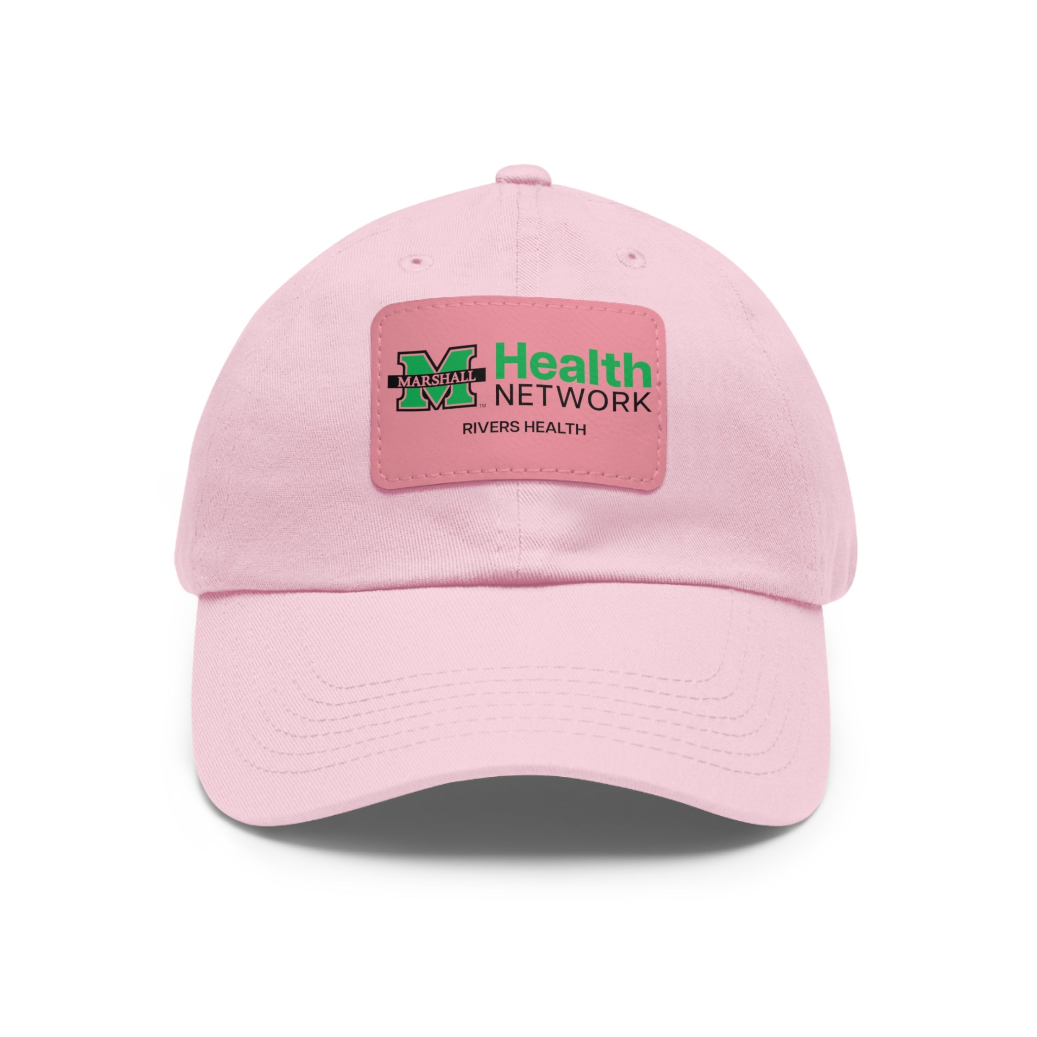 Marshall Health Network Rivers Health Laboratory Employee of the Month Dad Hat with Leather Patch