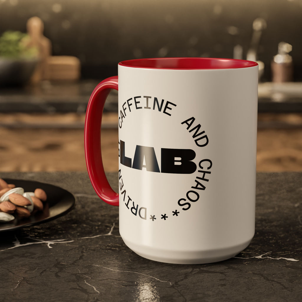 Microscope Coffee Mug — Cute Scientist Lab Drinkware (11oz & 15oz)