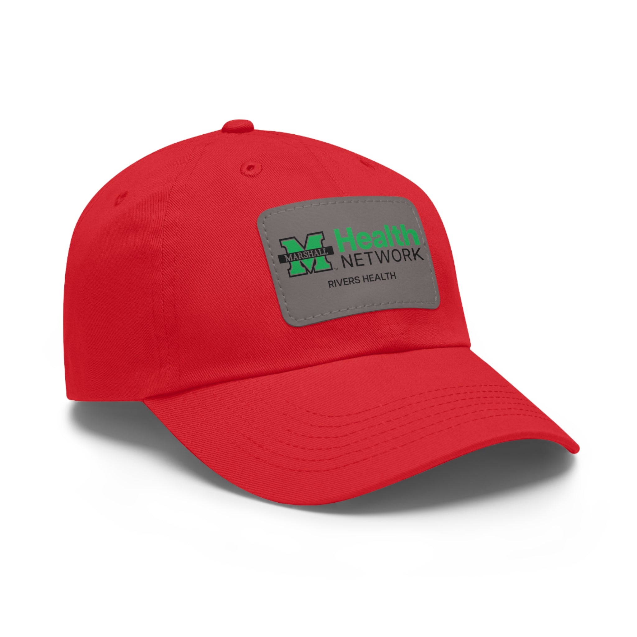 Marshall Health Network Rivers Health Laboratory Employee of the Month Dad Hat with Leather Patch
