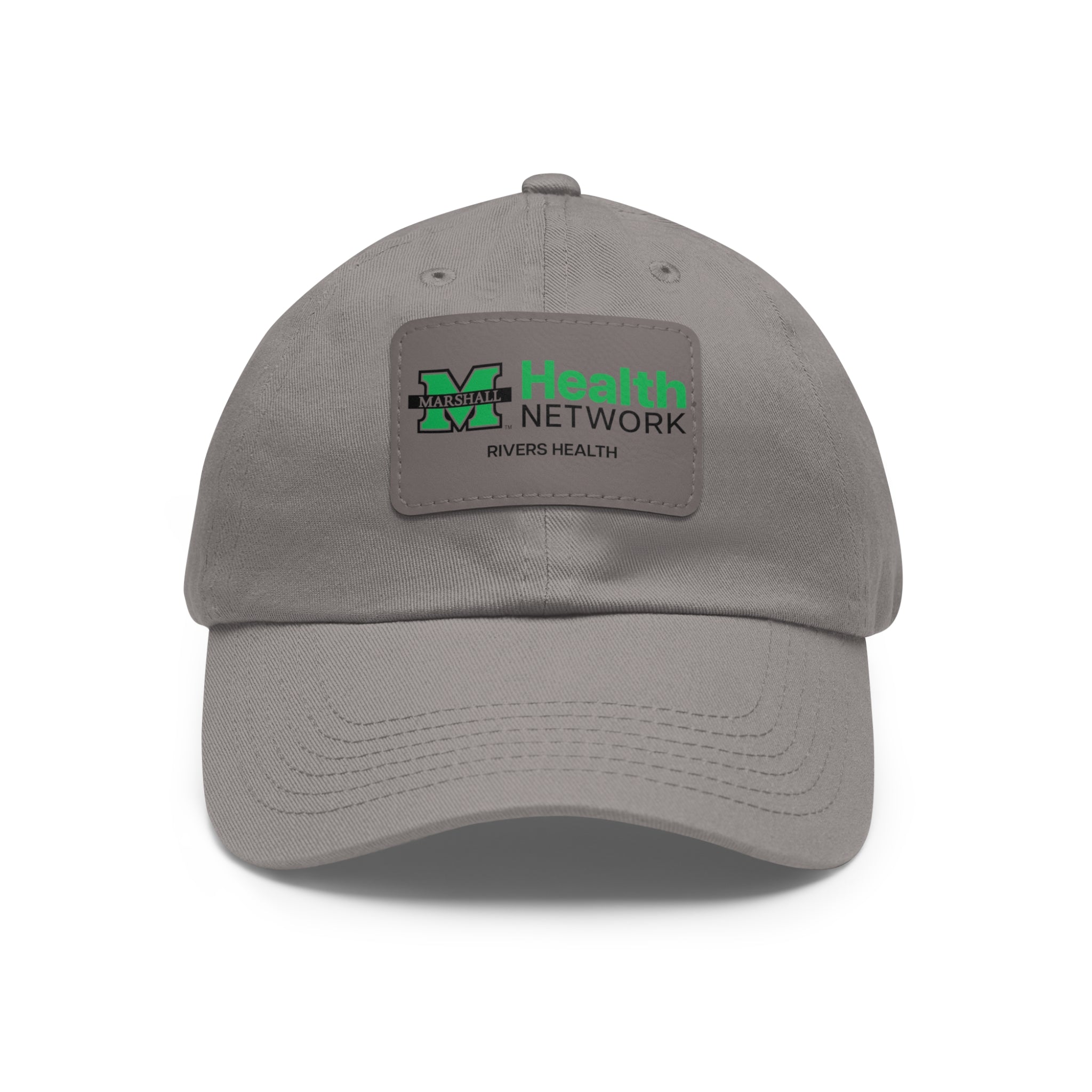 Marshall Health Network Rivers Health Laboratory Employee of the Month Dad Hat with Leather Patch