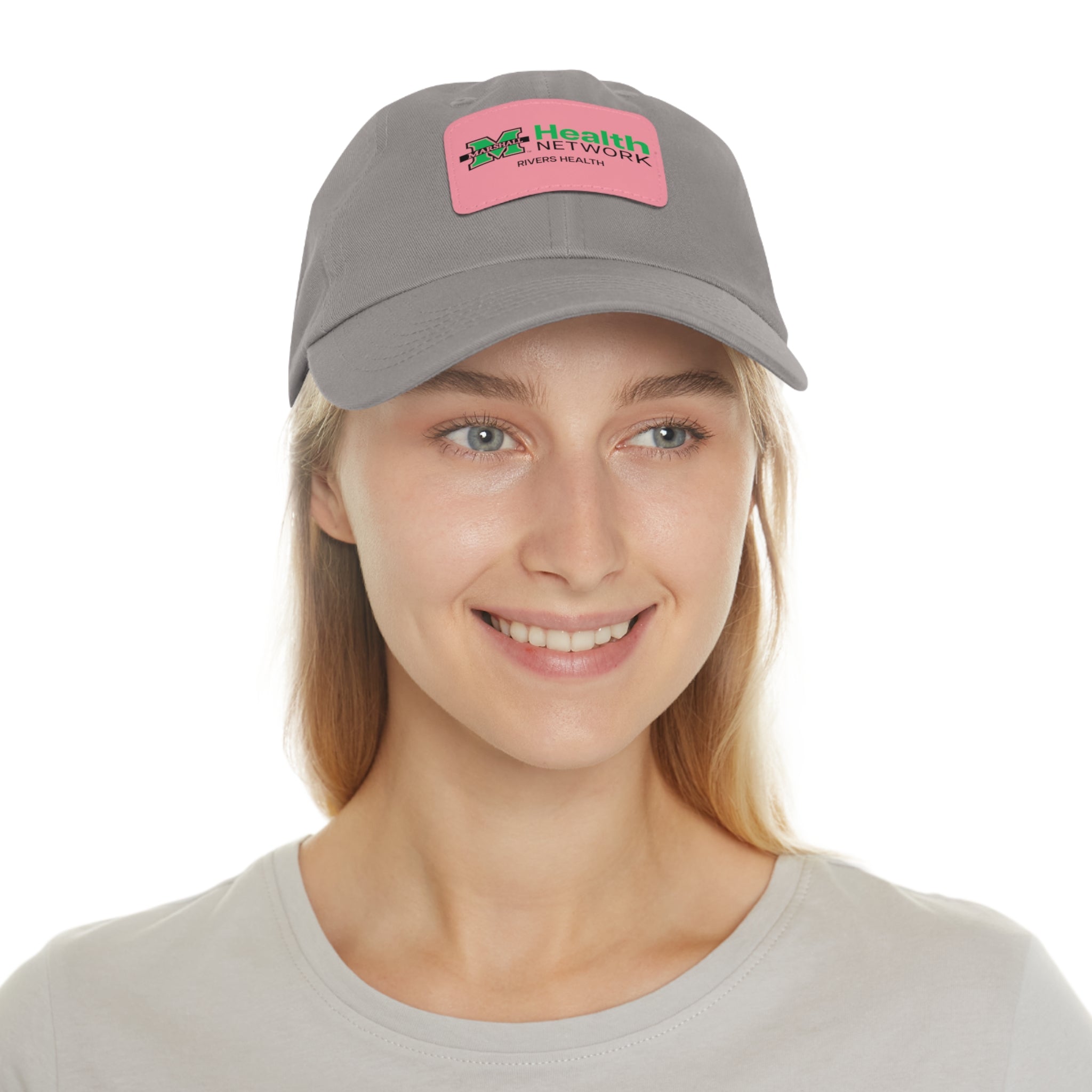 Marshall Health Network Rivers Health Laboratory Employee of the Month Dad Hat with Leather Patch