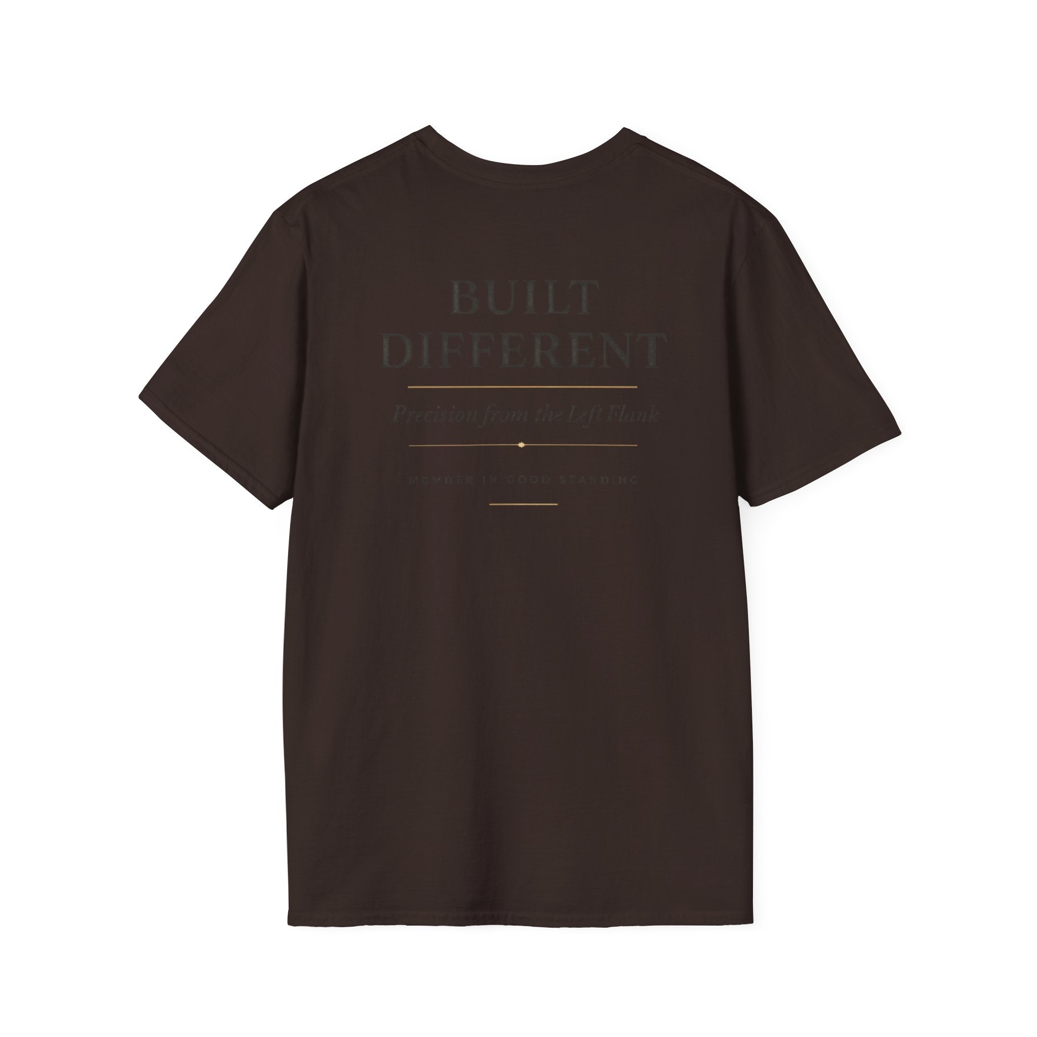Southpaw Society “Built Different” T-Shirt — Left-Handed 10% Founding Edition Graphic Tee