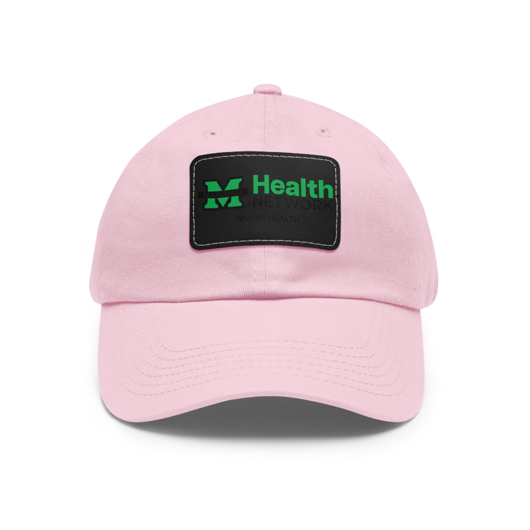 Marshall Health Network Rivers Health Laboratory Employee of the Month Dad Hat with Leather Patch