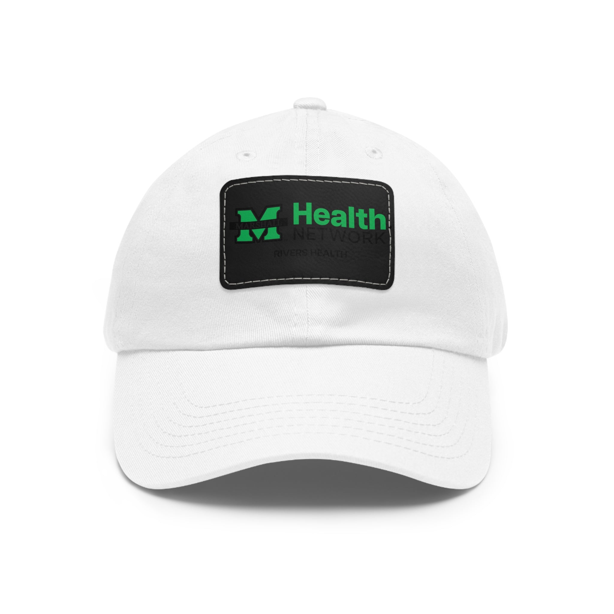 Marshall Health Network Rivers Health Laboratory Employee of the Month Dad Hat with Leather Patch