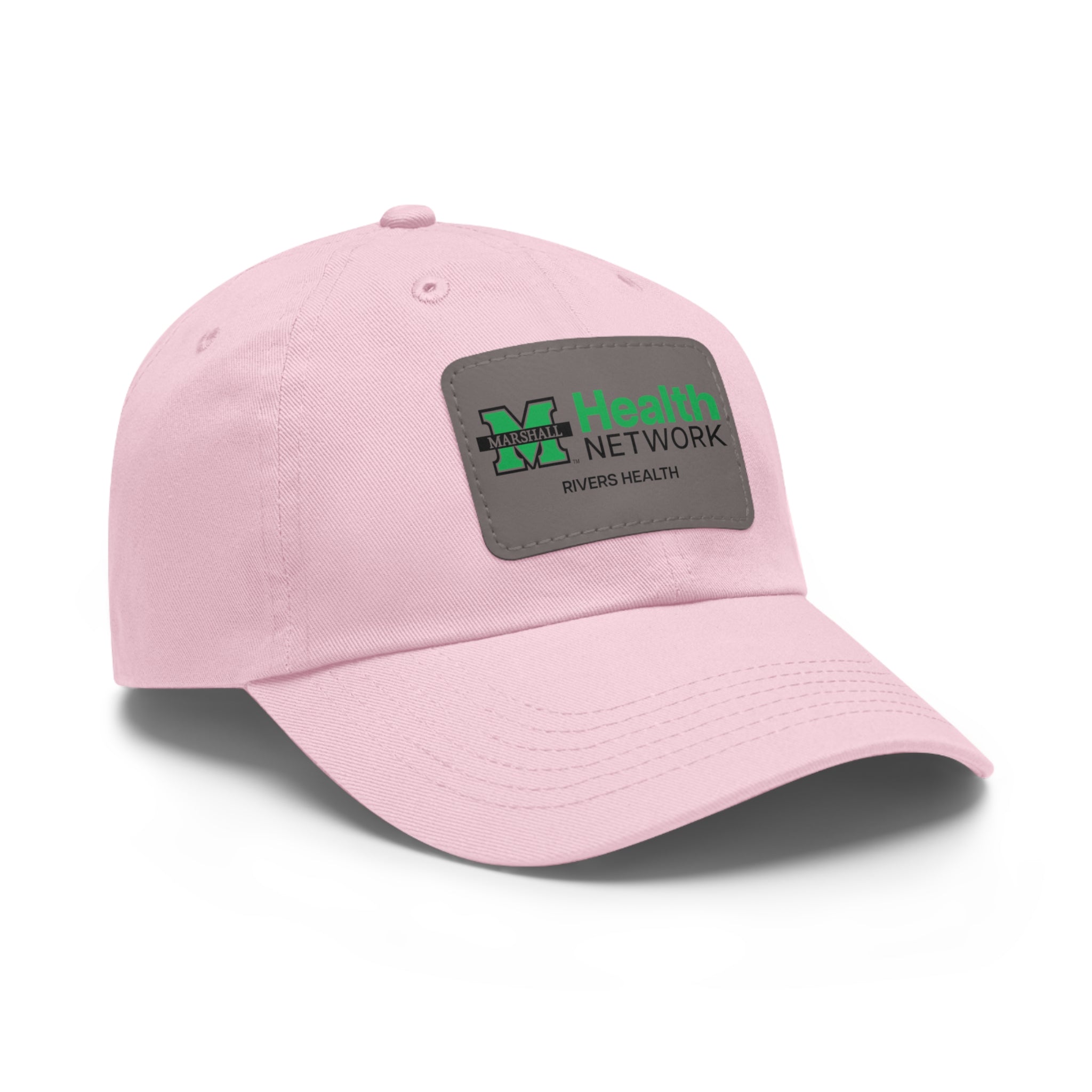 Marshall Health Network Rivers Health Laboratory Employee of the Month Dad Hat with Leather Patch