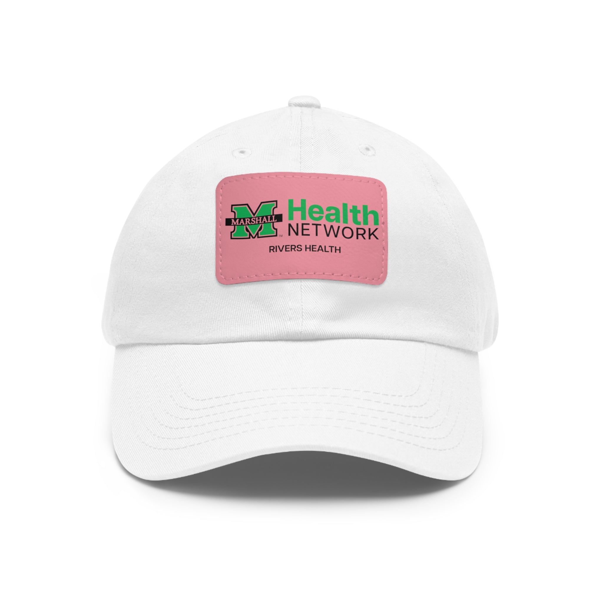 Marshall Health Network Rivers Health Laboratory Employee of the Month Dad Hat with Leather Patch