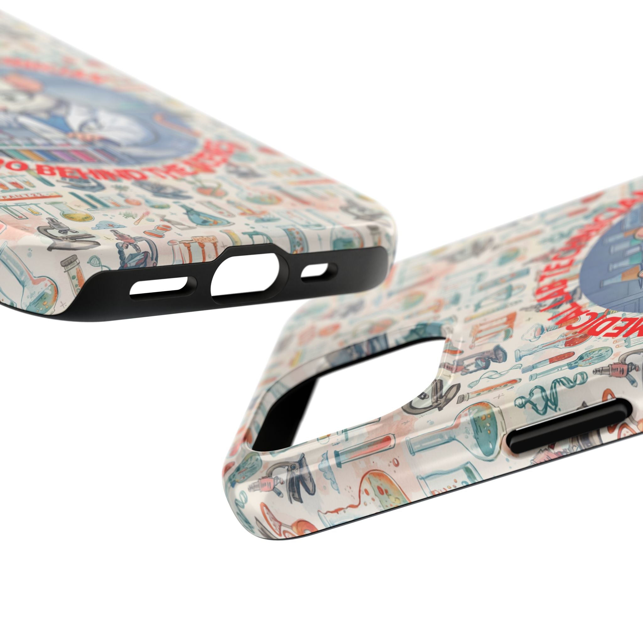 Medical Lab Technician Phone Case — "Lab Life" Cute Lab Mouse Design