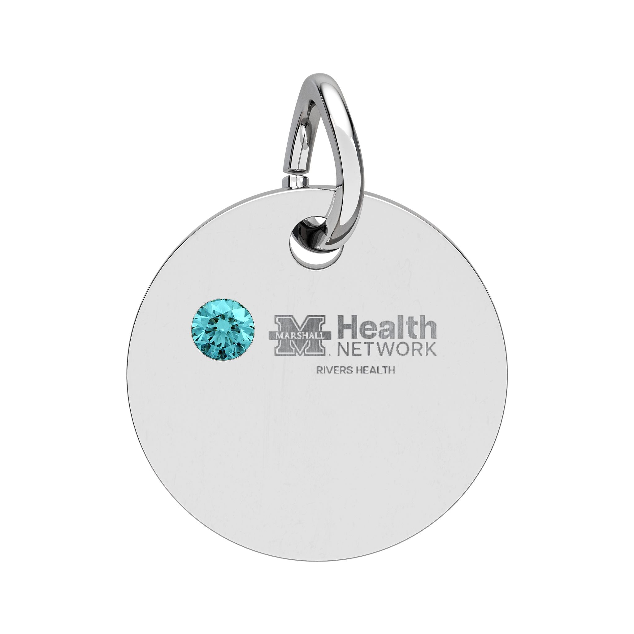 Marshall Health Network Rivers Health Laboratory Employee of the Month Birthstone Charm