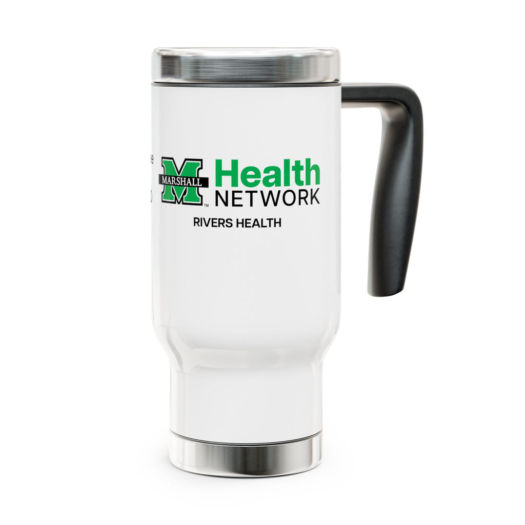 Marshall Health Network Rivers Health Laboratory Employee of the Month 14oz Stainless Travel Mug