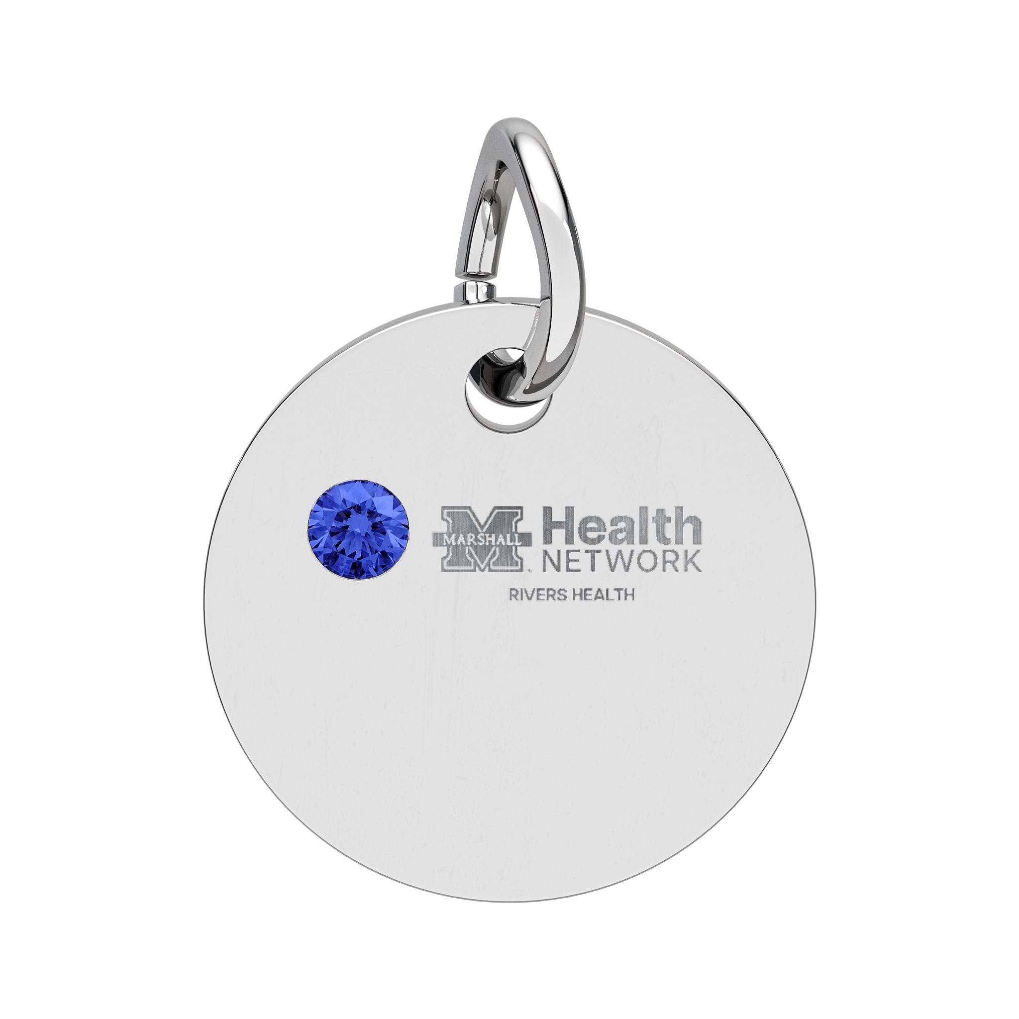 Marshall Health Network Rivers Health Laboratory Employee of the Month Birthstone Charm