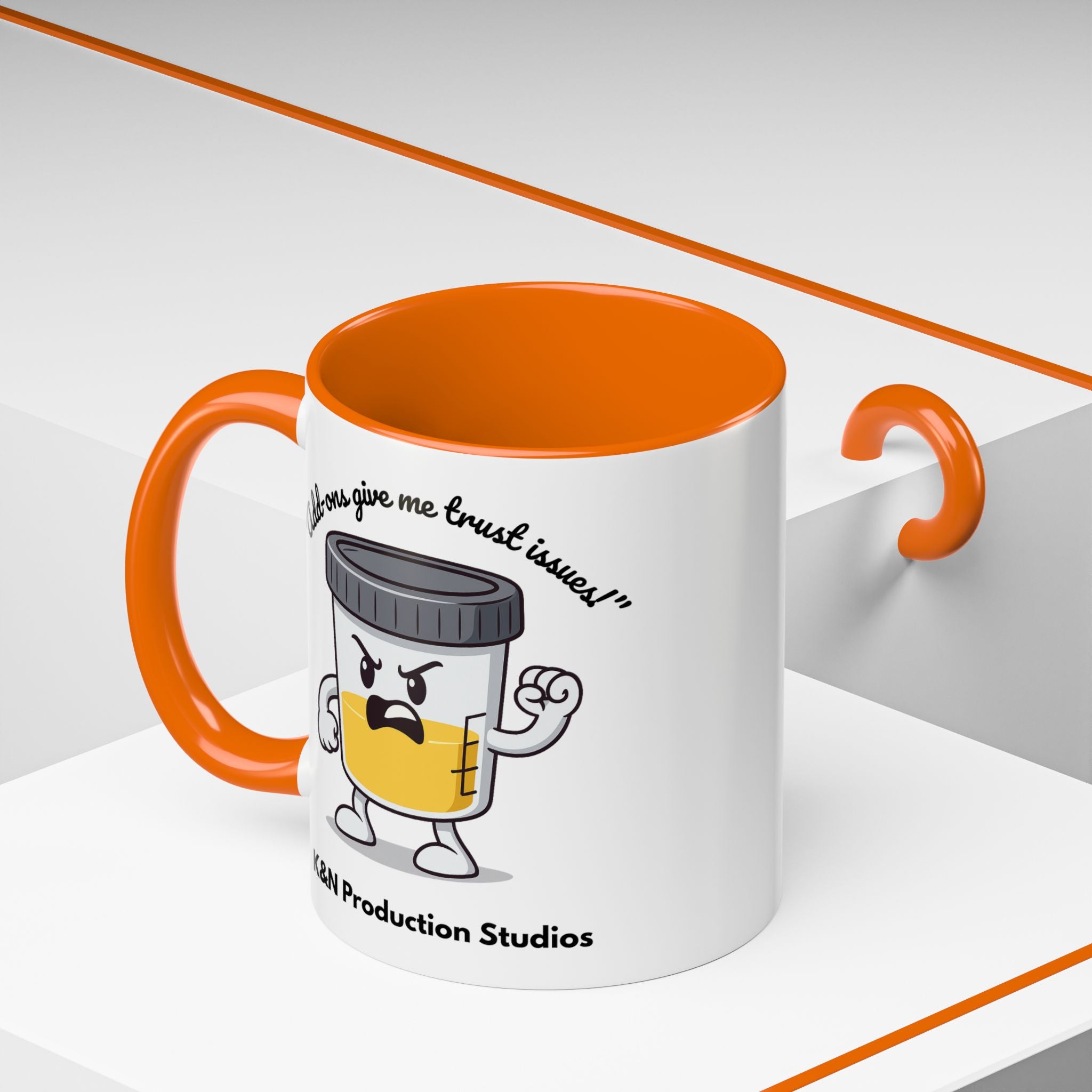 Max™ Double-Sided Specimen Cup Mug – “Add-Ons” Lab Humor by Lab Legends™