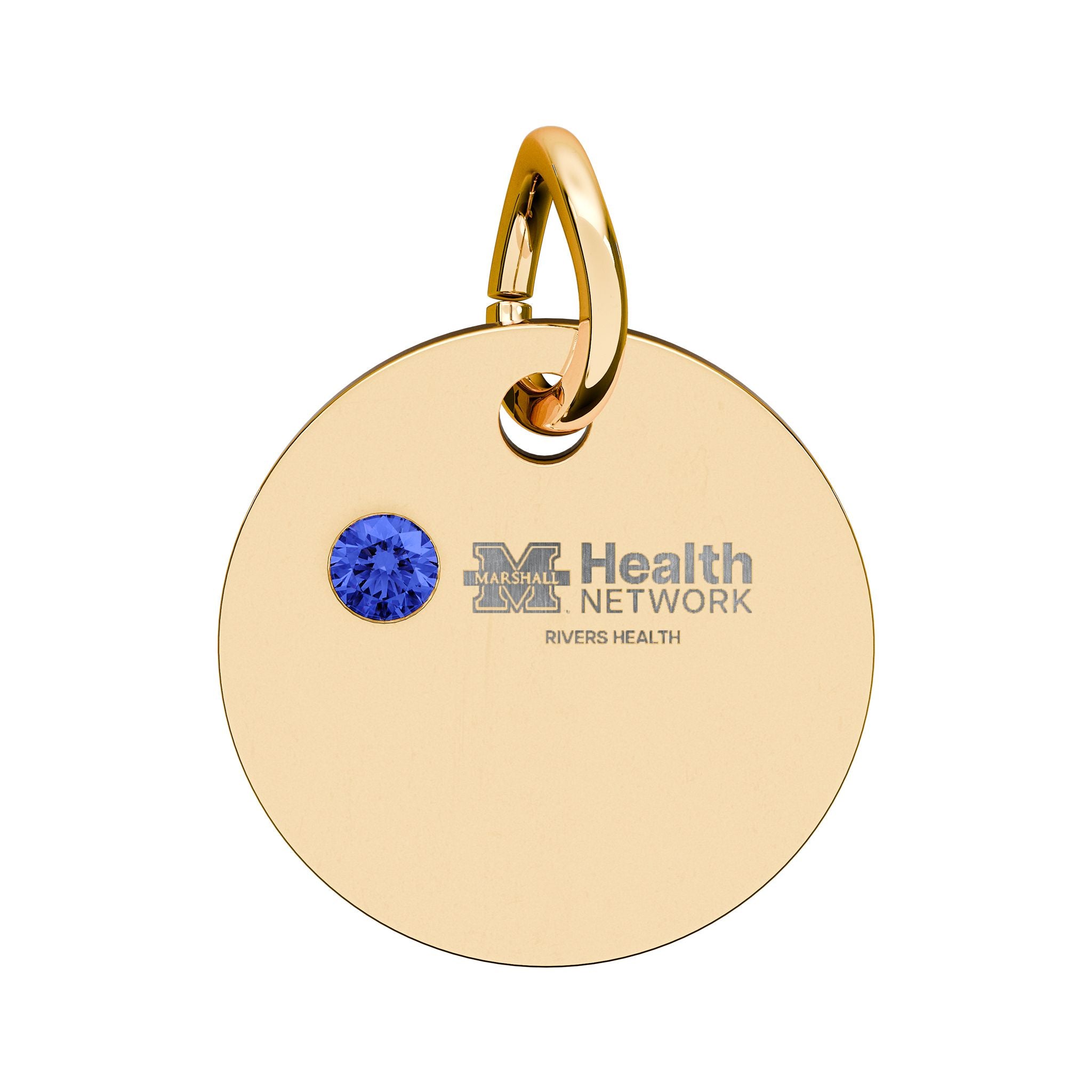 Marshall Health Network Rivers Health Laboratory Employee of the Month Birthstone Charm