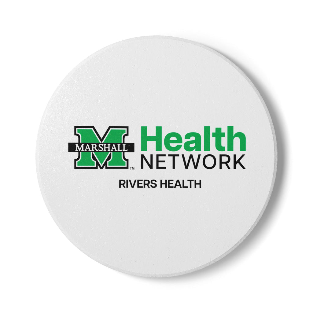 Marshall Health Network Rivers Health Laboratory Employee of the Month Ceramic Coaster