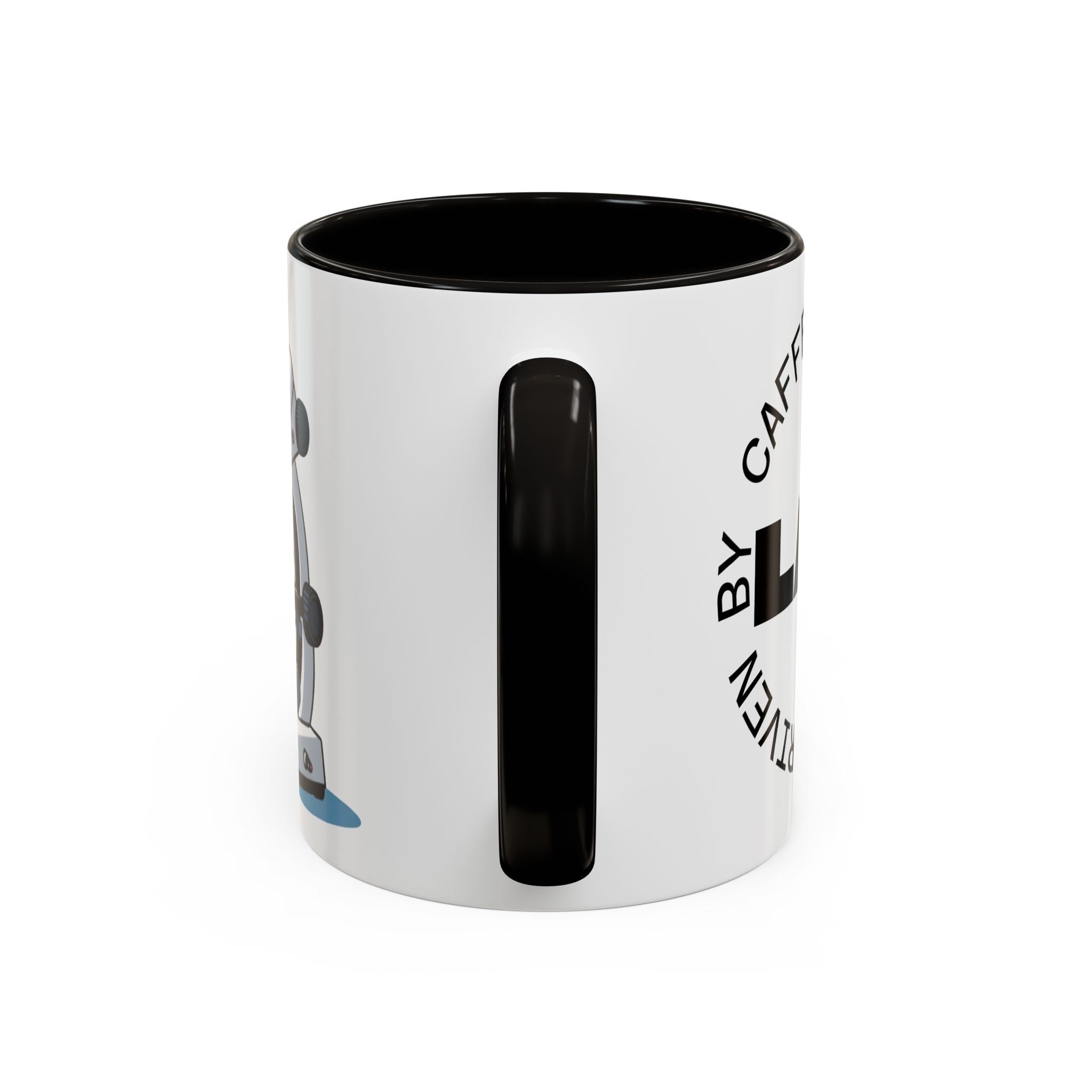 Microscope Coffee Mug — Cute Scientist Lab Drinkware (11oz & 15oz)