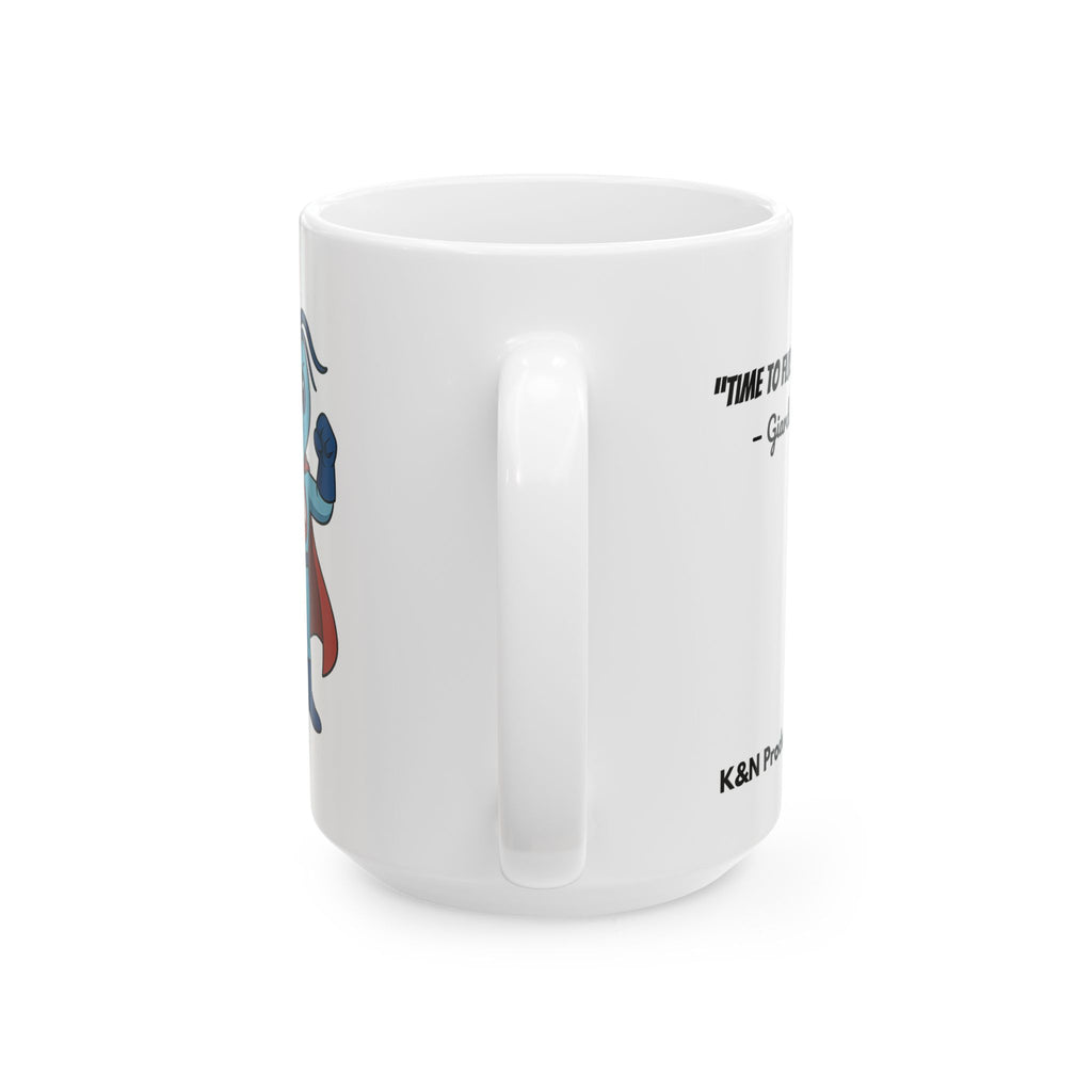 Giardia George™ – "Time to Flush Out the Foe" Mug