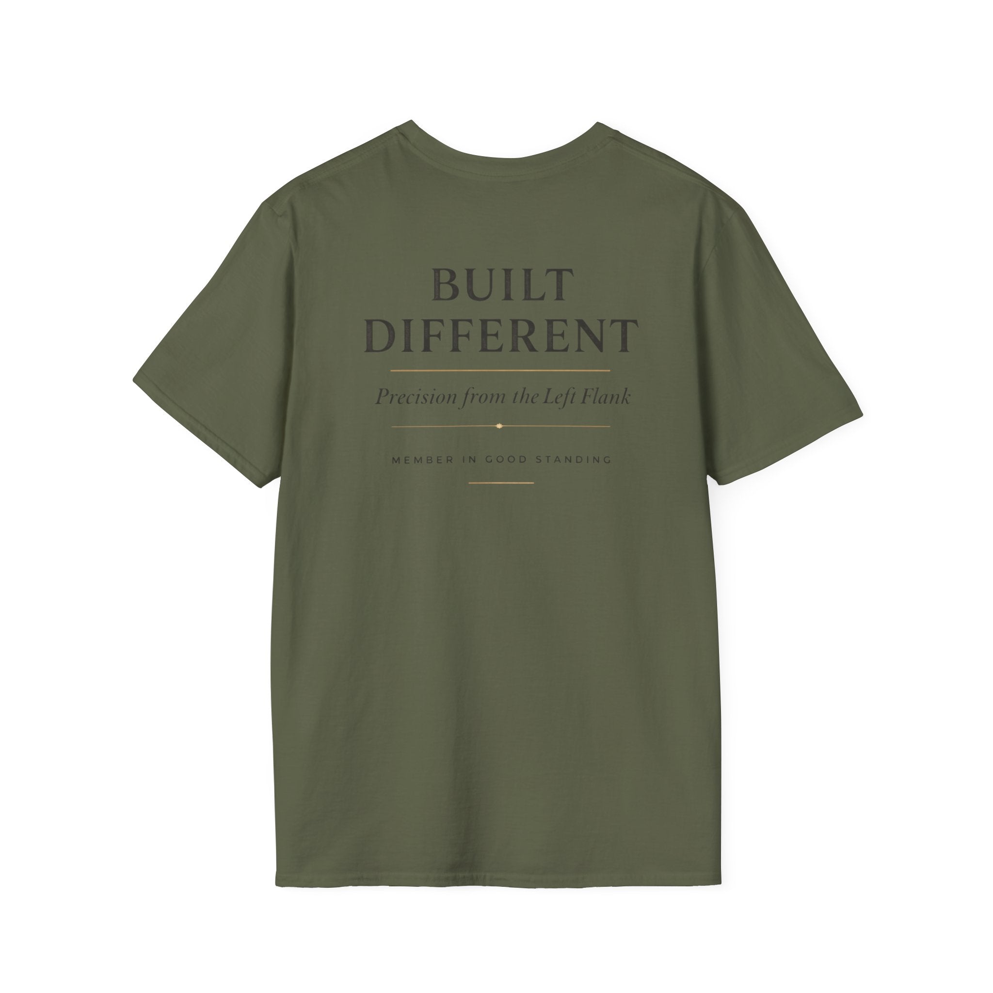 Southpaw Society “Built Different” T-Shirt — Left-Handed 10% Founding Edition Graphic Tee