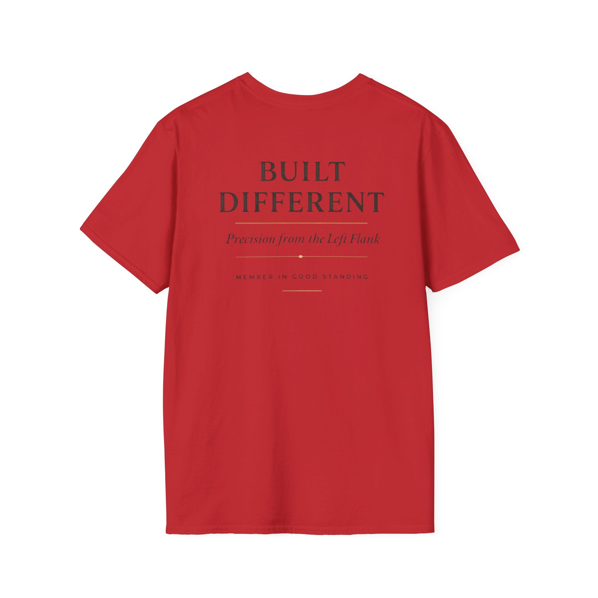Southpaw Society “Built Different” T-Shirt — Left-Handed 10% Founding Edition Graphic Tee