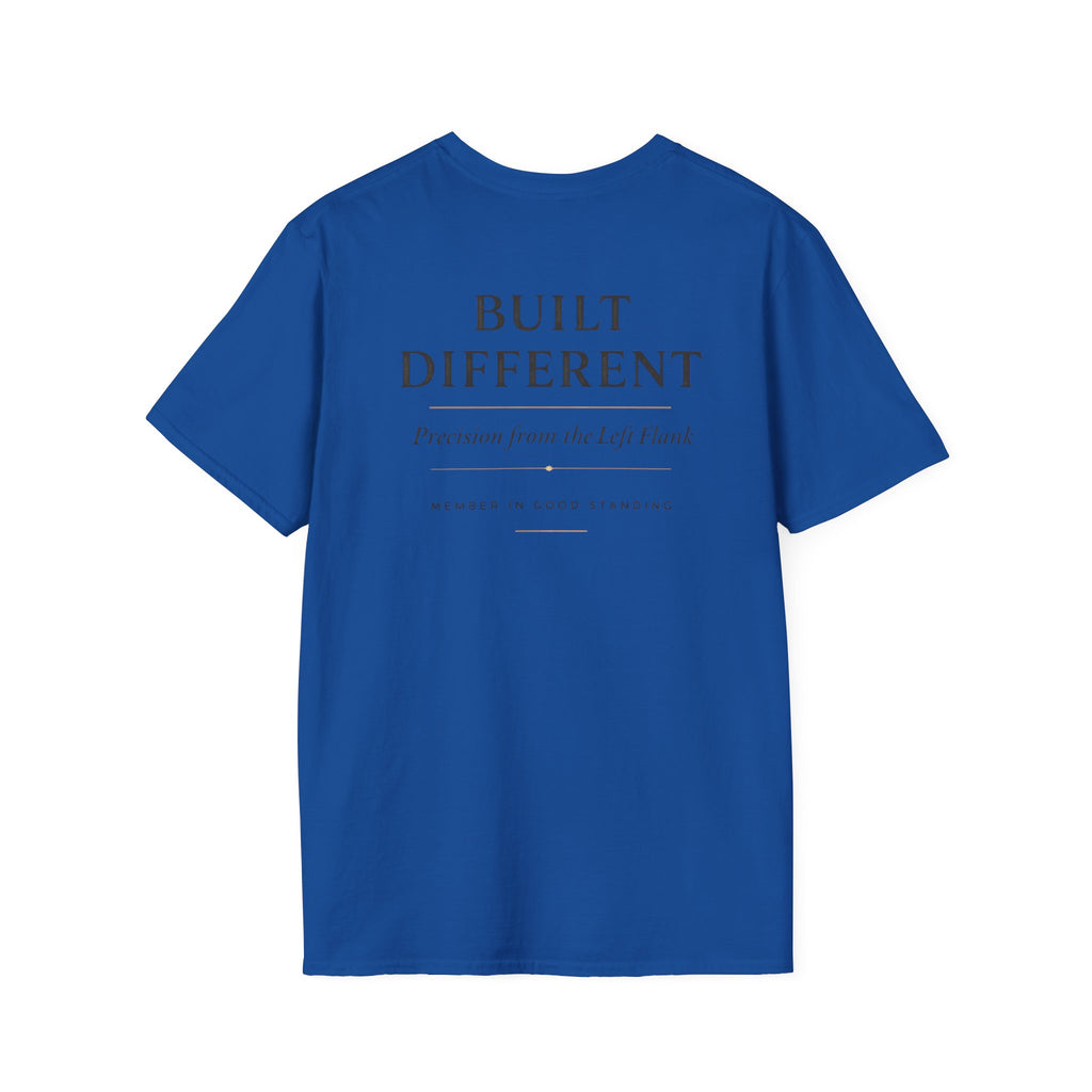 Southpaw Society “Built Different” T-Shirt — Left-Handed 10% Founding Edition Graphic Tee
