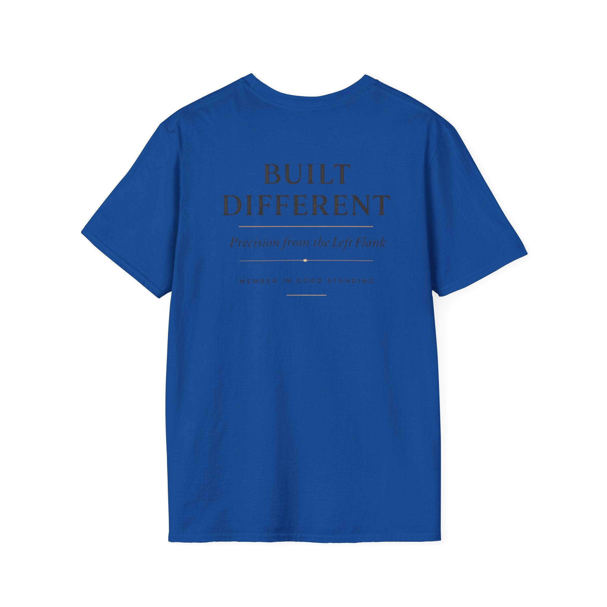 Southpaw Society “Built Different” T-Shirt — Left-Handed 10% Founding Edition Graphic Tee