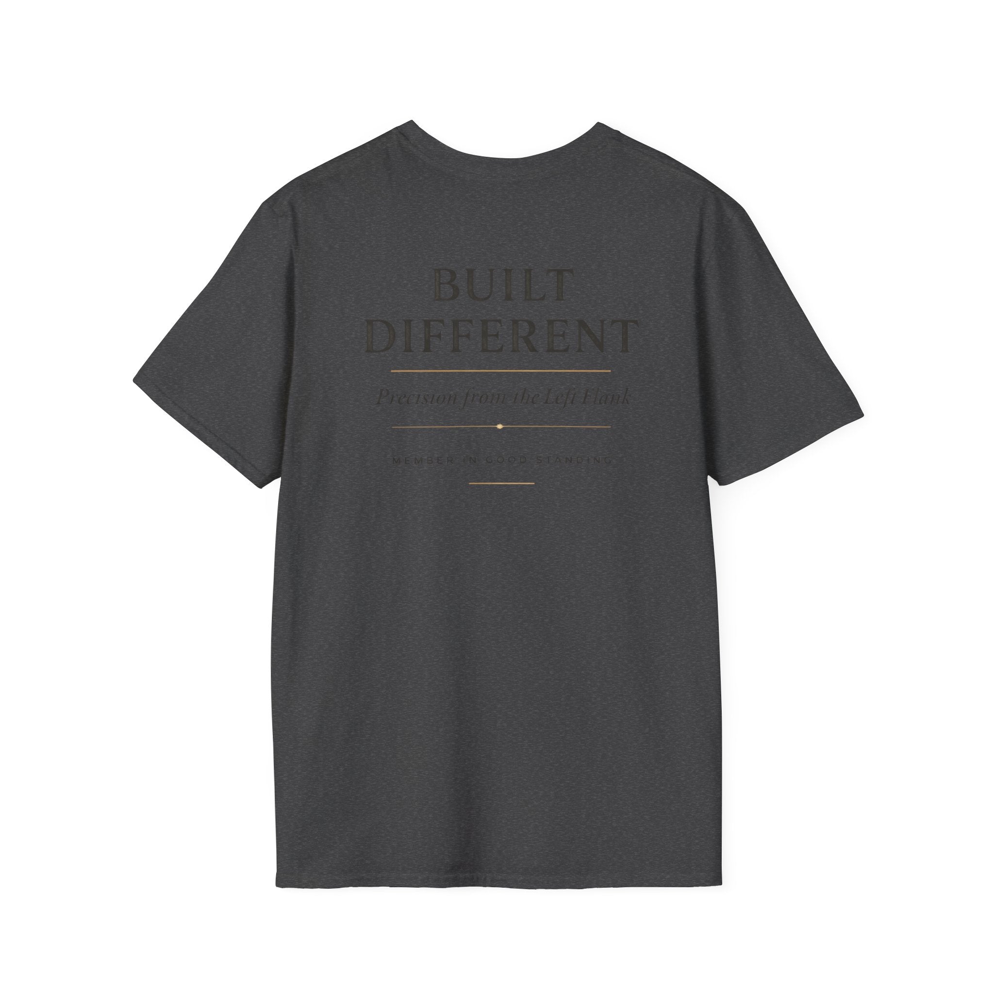 Southpaw Society “Built Different” T-Shirt — Left-Handed 10% Founding Edition Graphic Tee