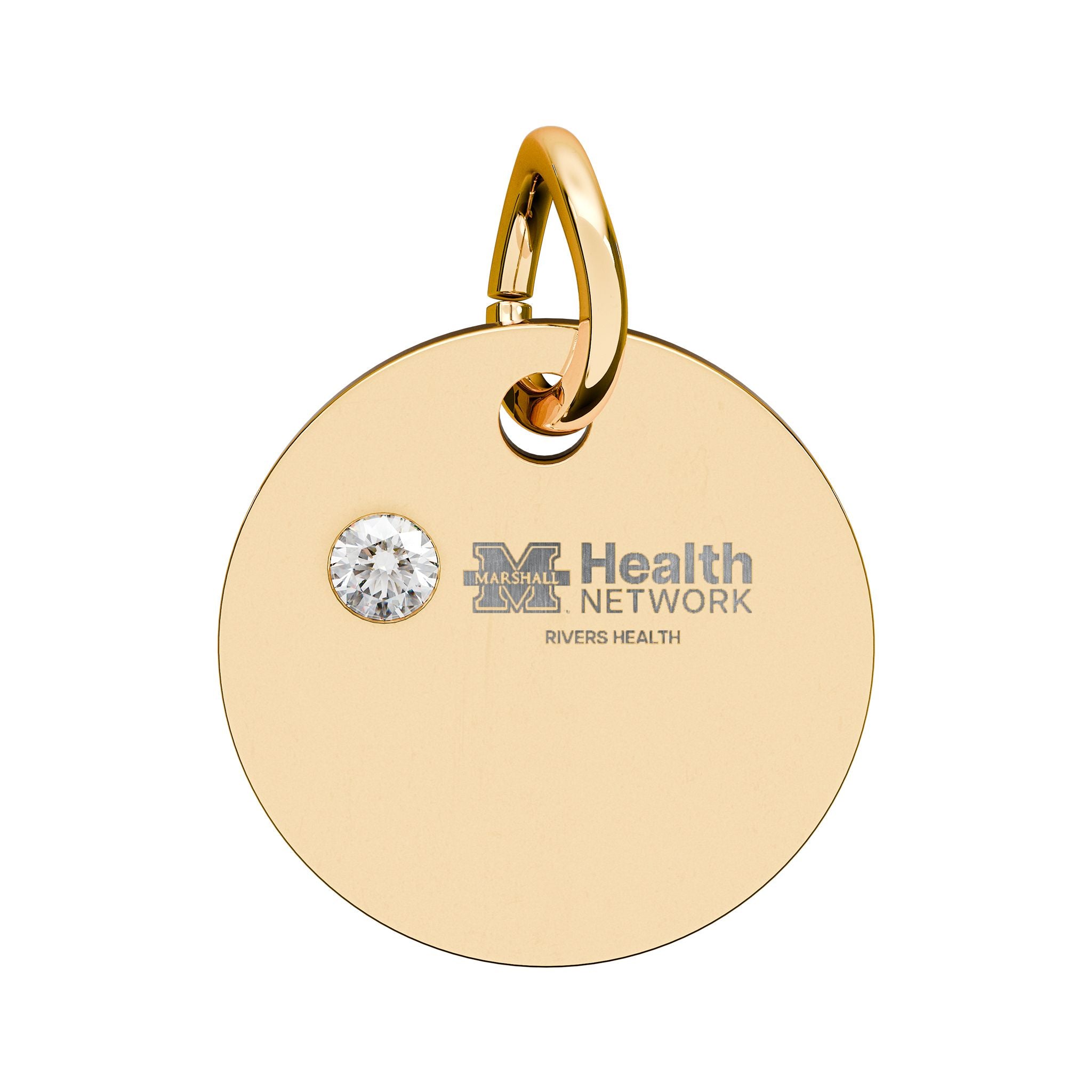 Marshall Health Network Rivers Health Laboratory Employee of the Month Birthstone Charm