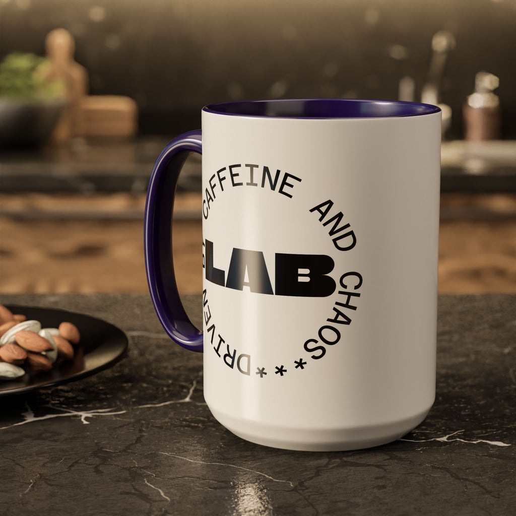 Microscope Coffee Mug — Cute Scientist Lab Drinkware (11oz & 15oz)