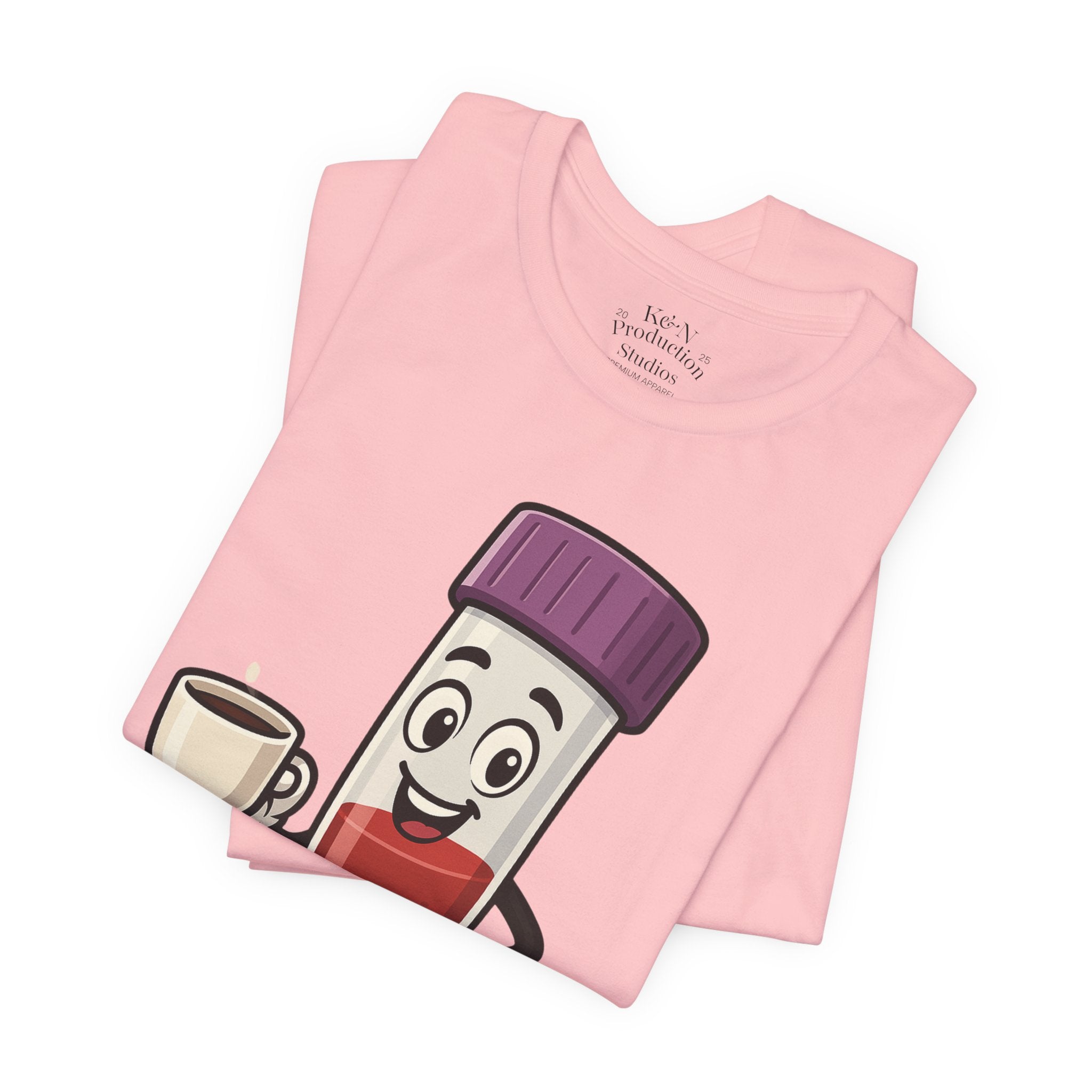 Lab Legends™ Toobey “Here for the Results and Cause Some Drama” Tee – Customizable Healthcare Humor Shirt