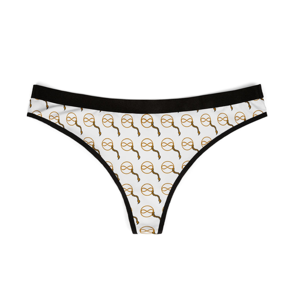 Joven Fusion™ Emblem Thong – Women’s Soft Stretch Panty with Signature Print