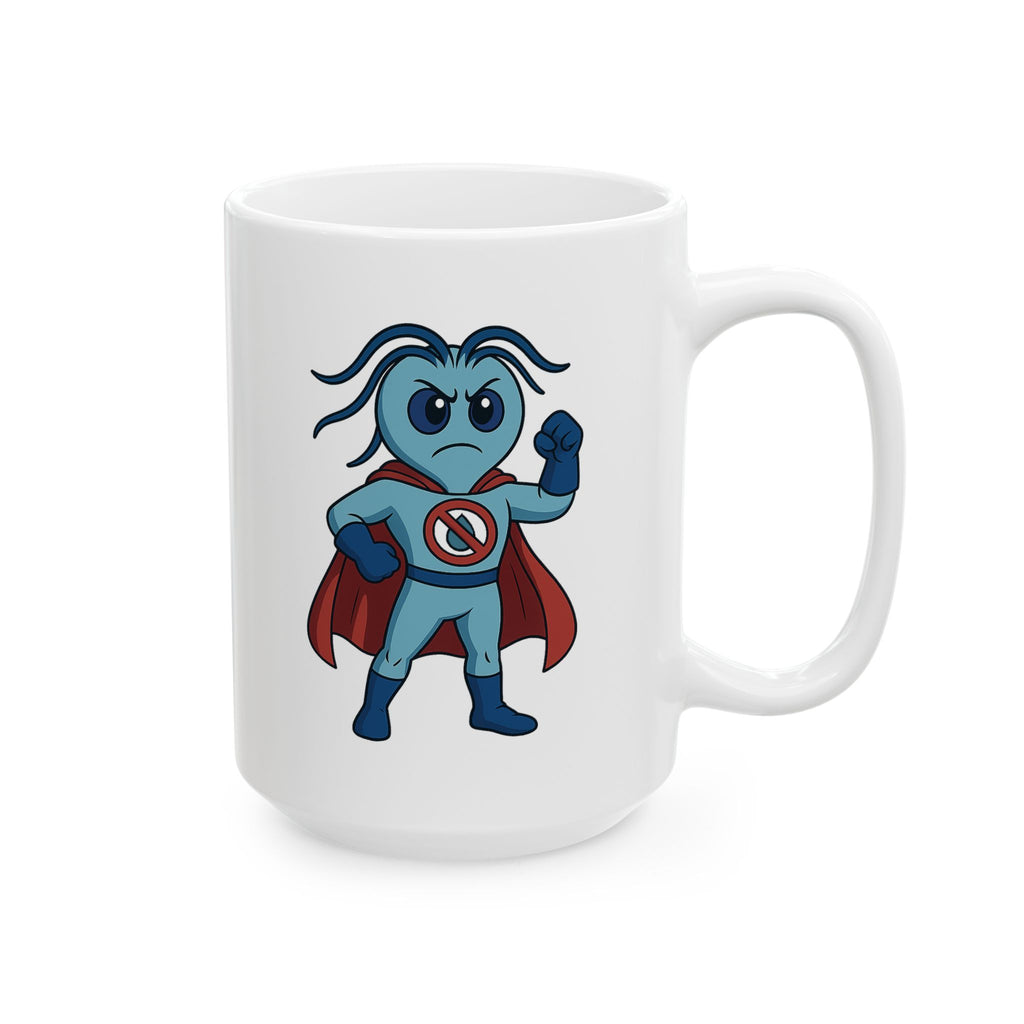 Giardia George™ – "Time to Flush Out the Foe" Mug