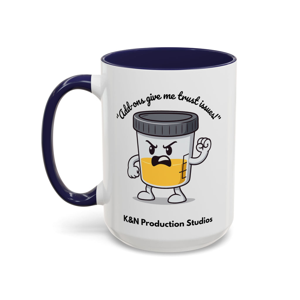 Max™ Double-Sided Specimen Cup Mug – “Add-Ons” Lab Humor by Lab Legends™