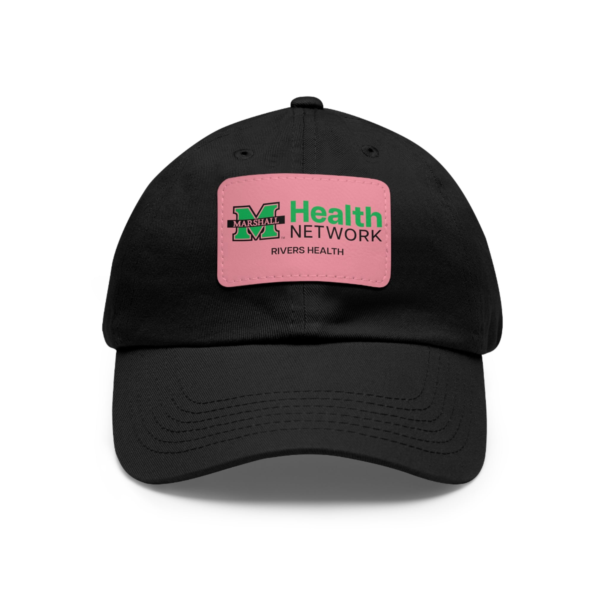 Marshall Health Network Rivers Health Laboratory Employee of the Month Dad Hat with Leather Patch