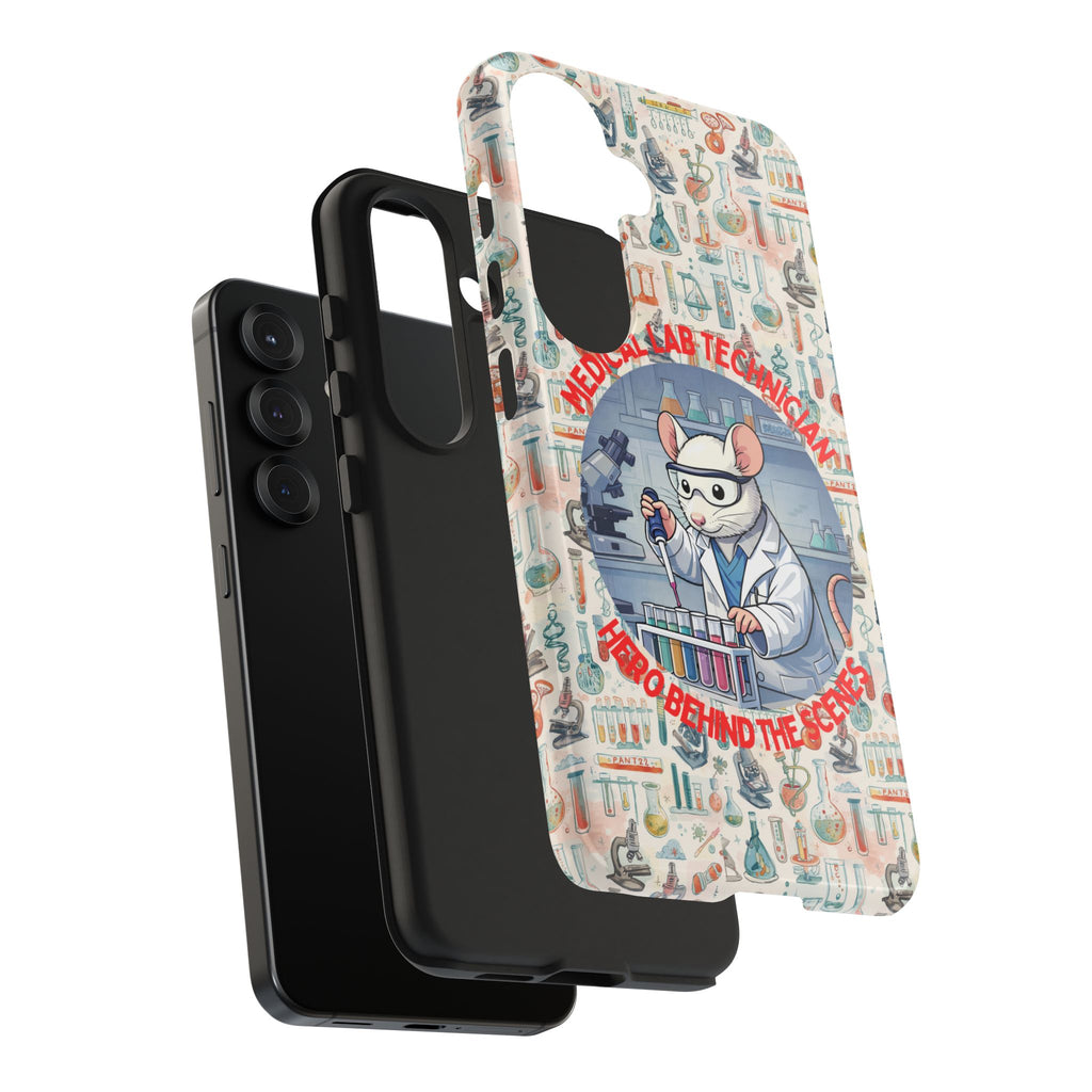 Medical Lab Technician Phone Case — "Lab Life" Cute Lab Mouse Design