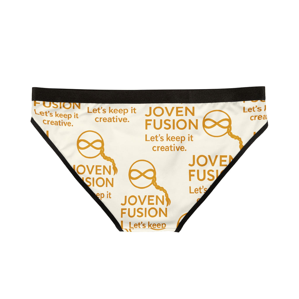 Joven Fusion Signature Panty – Gold Logo All-Over Print, Creative Edition