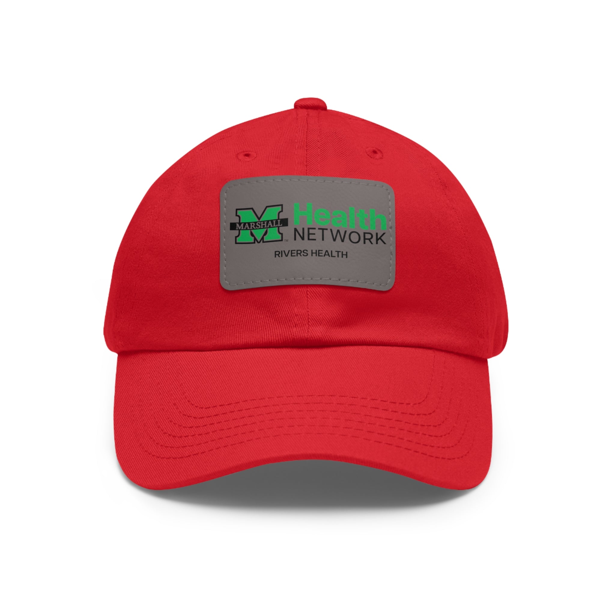 Marshall Health Network Rivers Health Laboratory Employee of the Month Dad Hat with Leather Patch