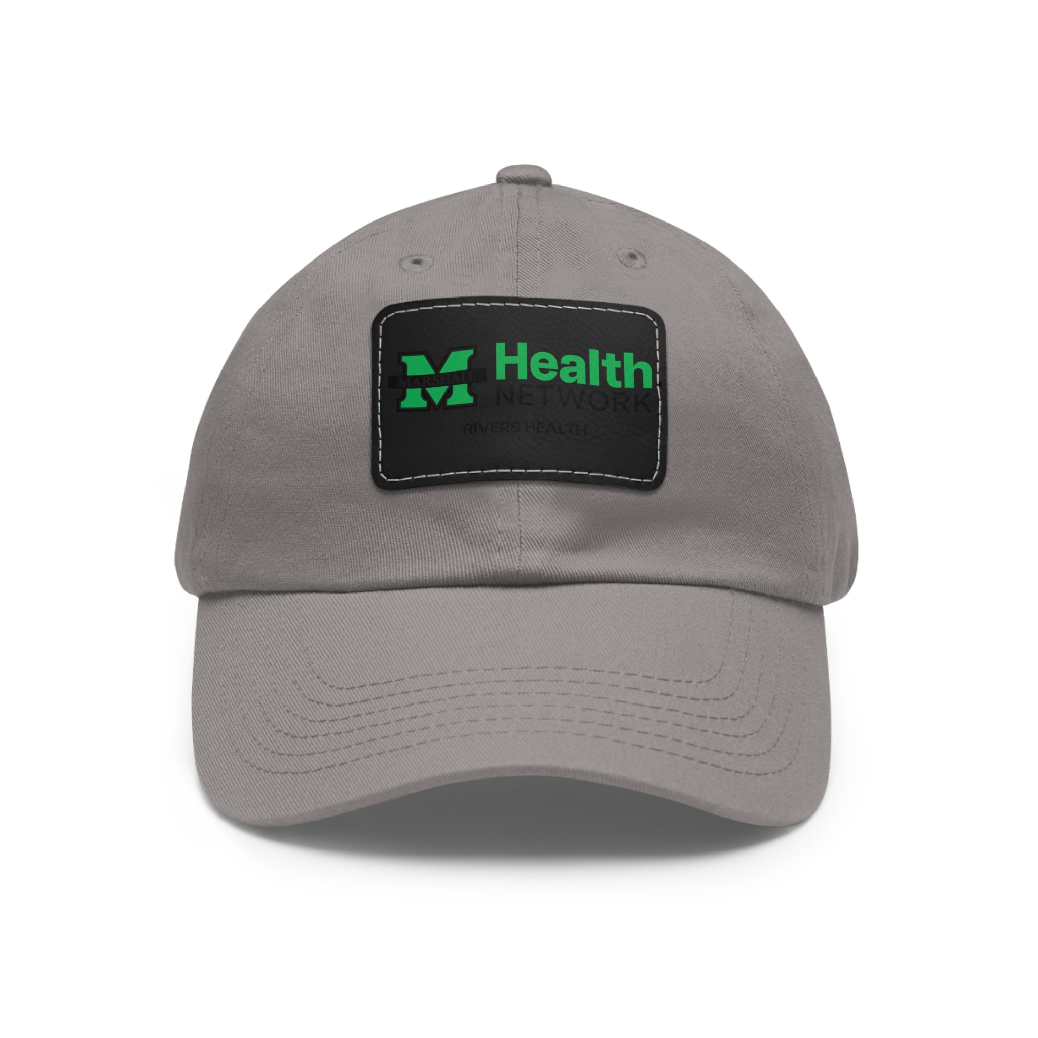 Marshall Health Network Rivers Health Laboratory Employee of the Month Dad Hat with Leather Patch