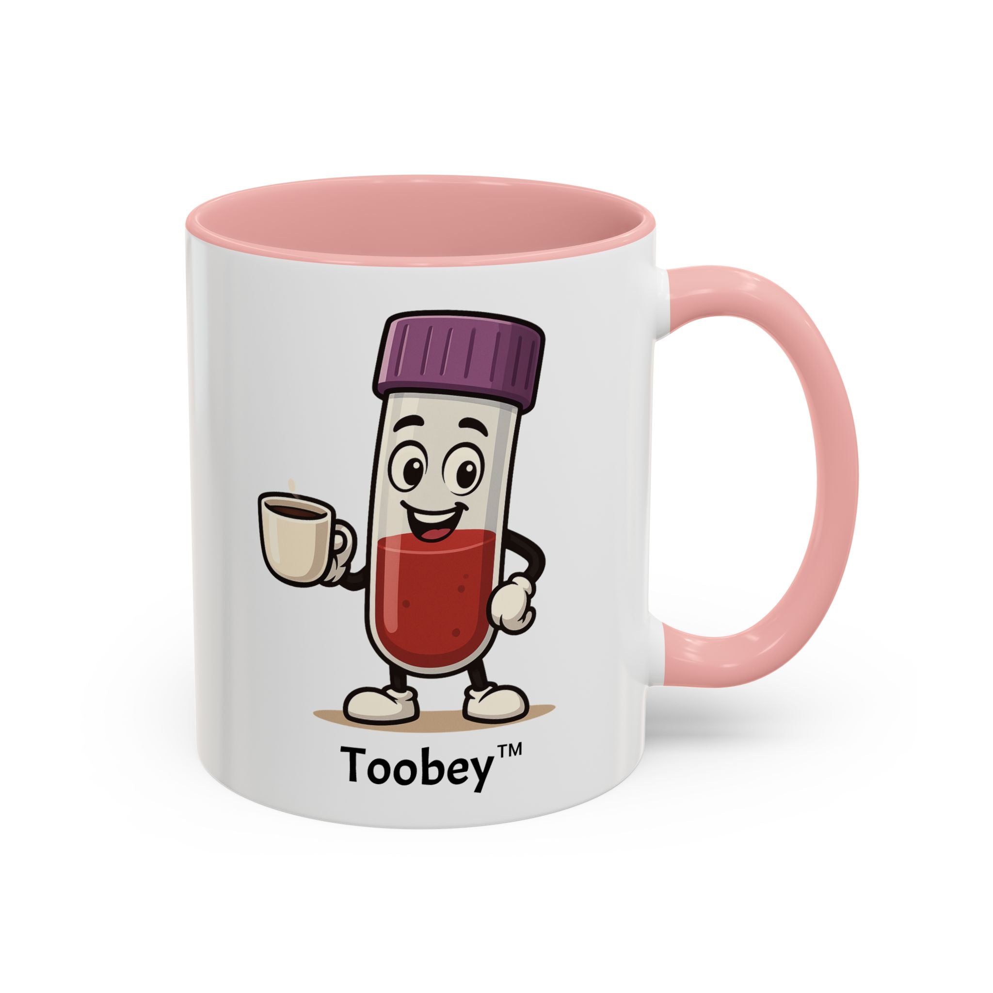 Toobey™ “Here for the Results and Drama” Mug – Customizable Lab Humor Cup by K&N Production Studios