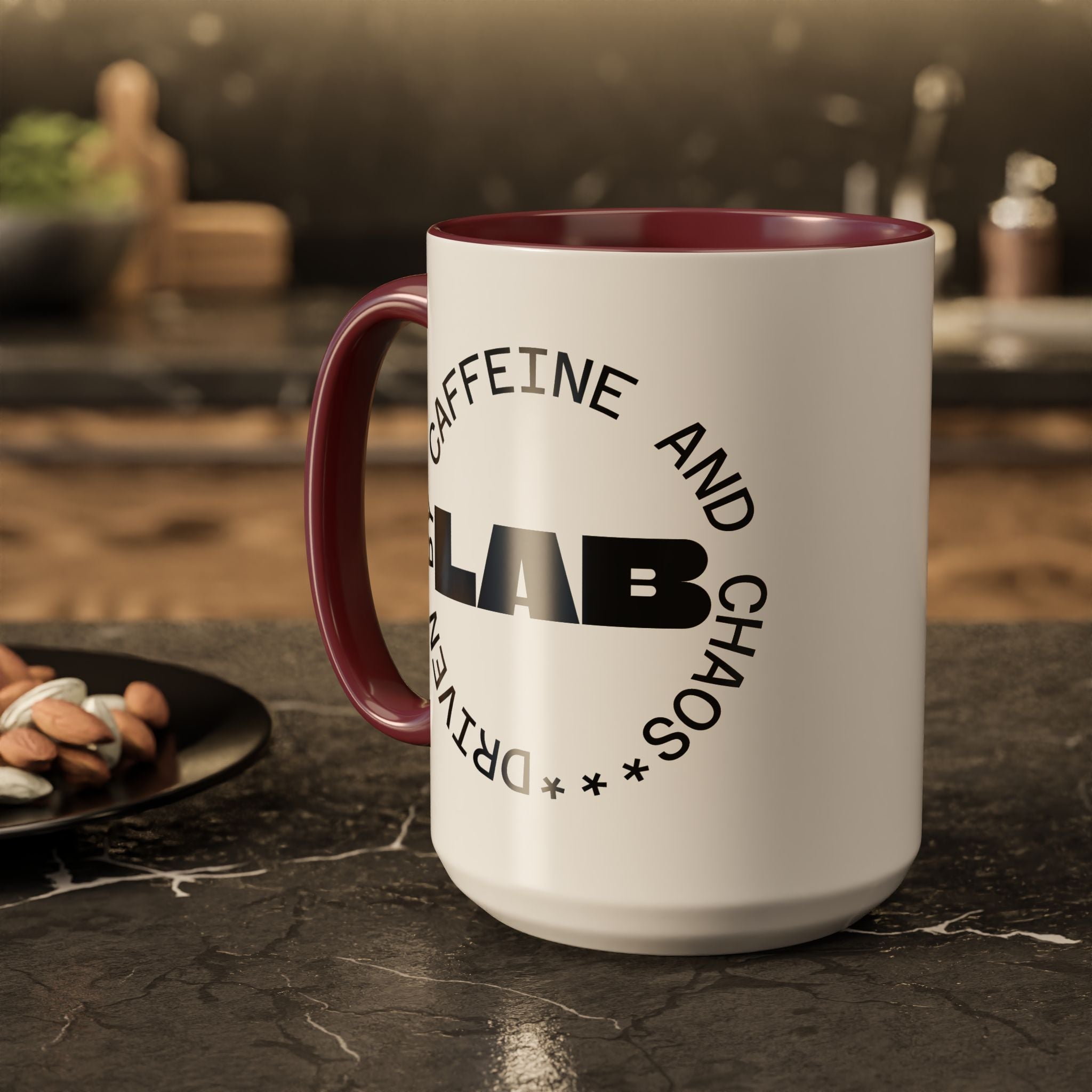 Microscope Coffee Mug — Cute Scientist Lab Drinkware (11oz & 15oz)