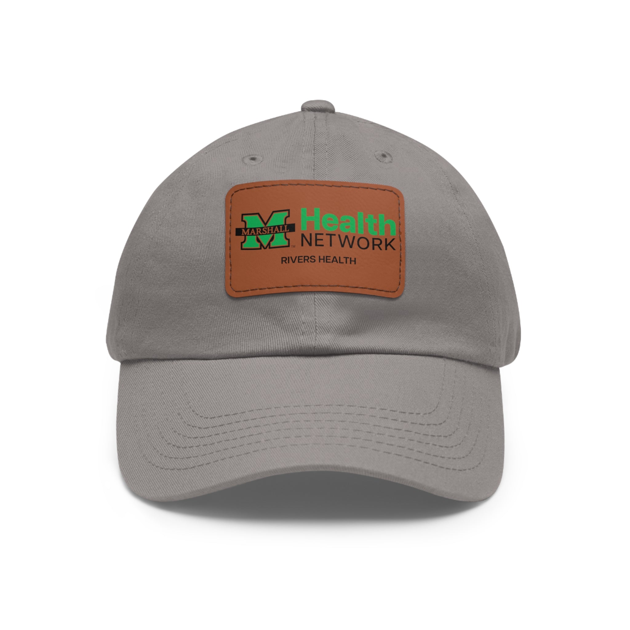 Marshall Health Network Rivers Health Laboratory Employee of the Month Dad Hat with Leather Patch