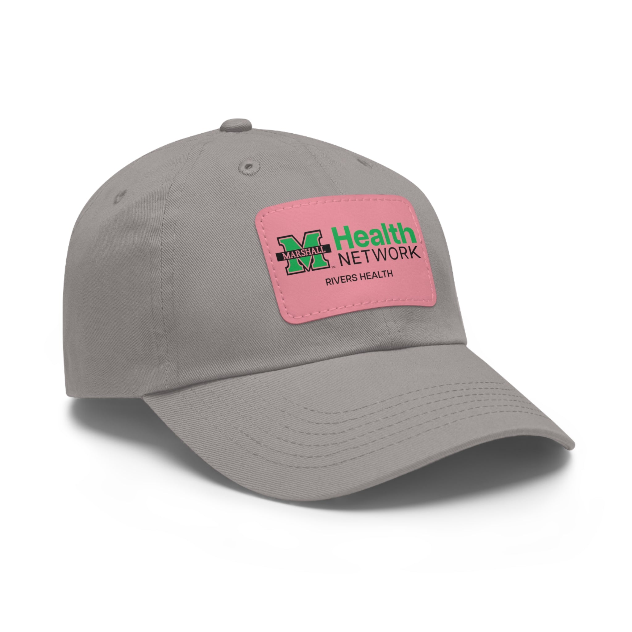 Marshall Health Network Rivers Health Laboratory Employee of the Month Dad Hat with Leather Patch