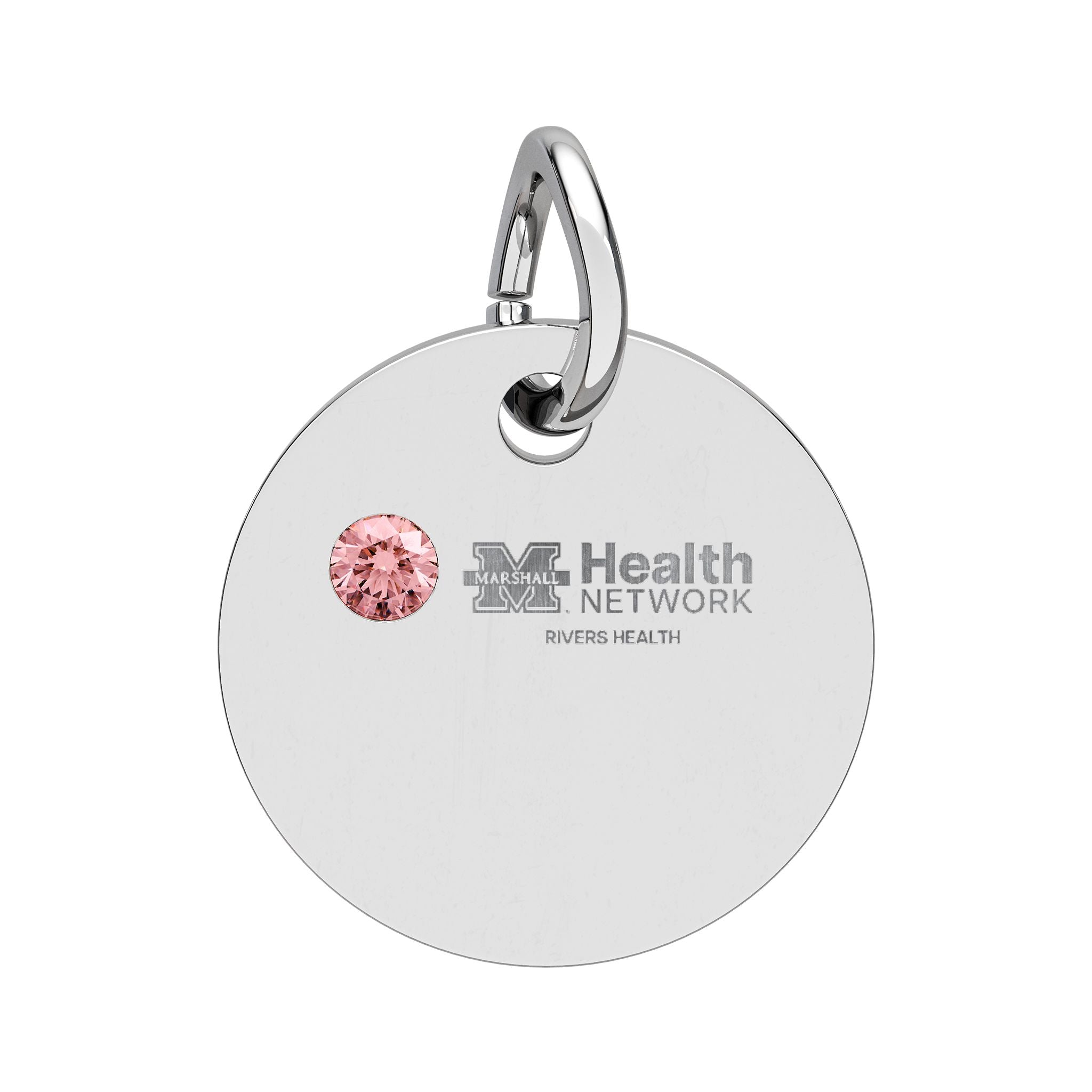 Marshall Health Network Rivers Health Laboratory Employee of the Month Birthstone Charm