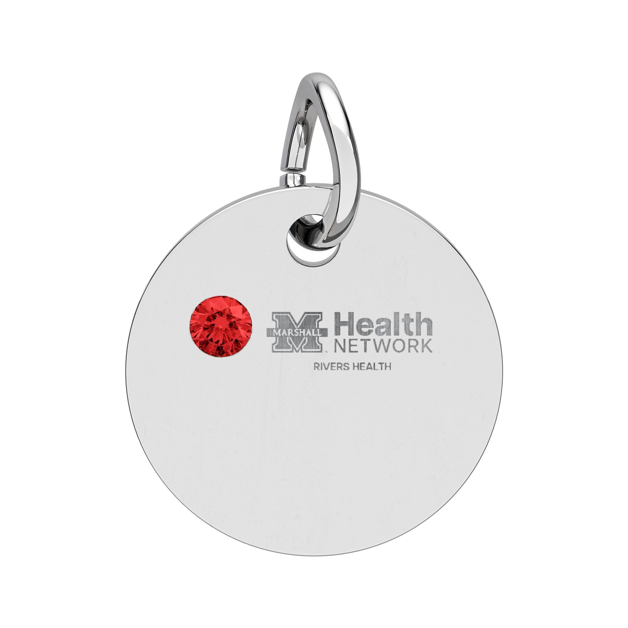 Marshall Health Network Rivers Health Laboratory Employee of the Month Birthstone Charm
