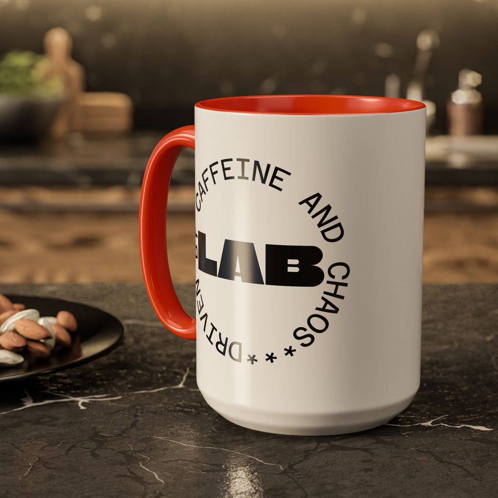 Microscope Coffee Mug — Cute Scientist Lab Drinkware (11oz & 15oz)